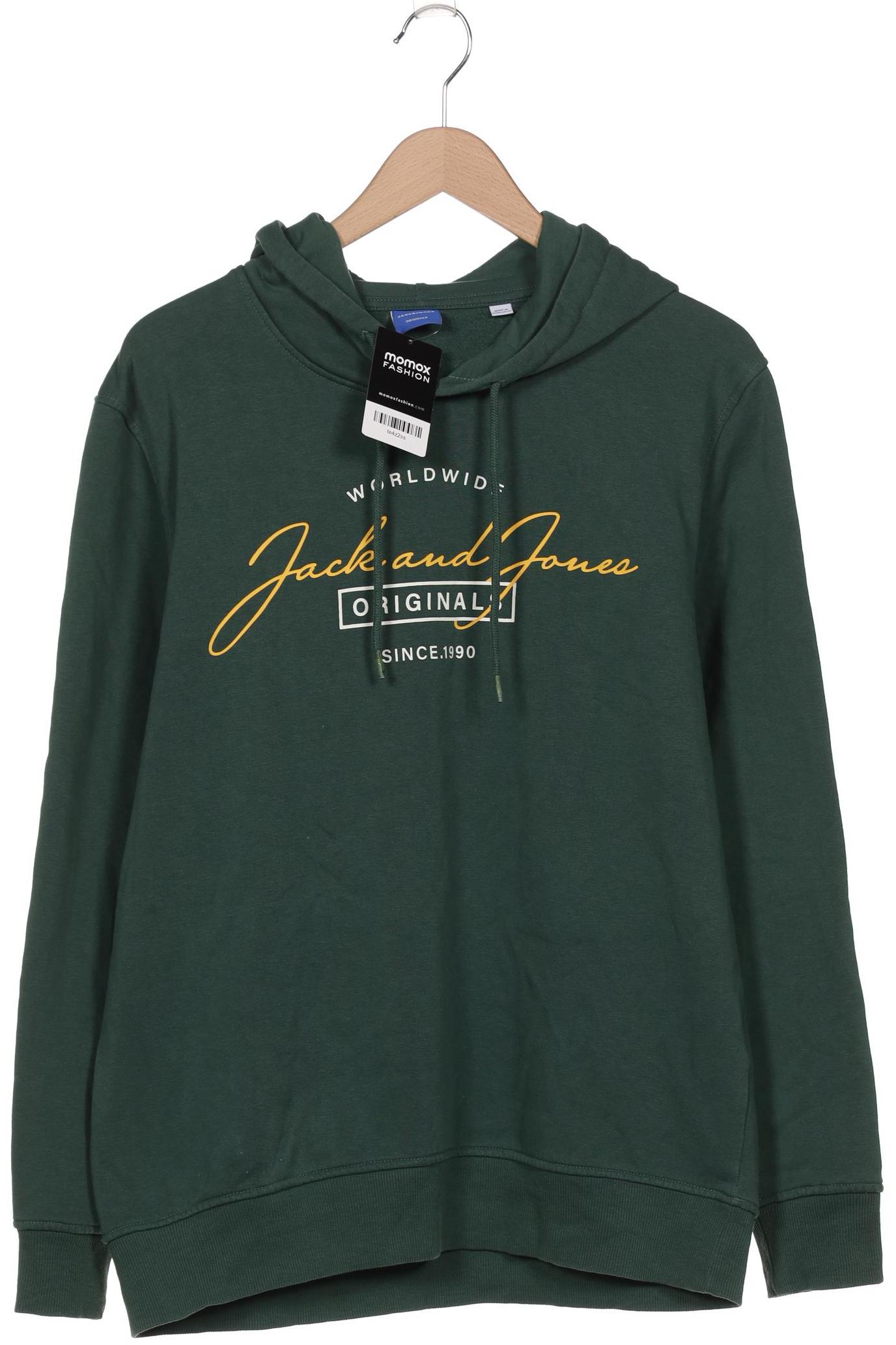 

Jack & Jones Herren Kapuzenpullover, grün, Gr. 54