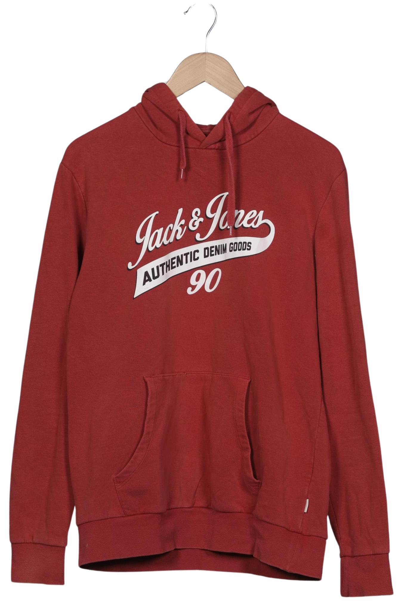 Thumbnail - Jack &amp; Jones Herren Kapuzenpullover, rot, Gr. 52