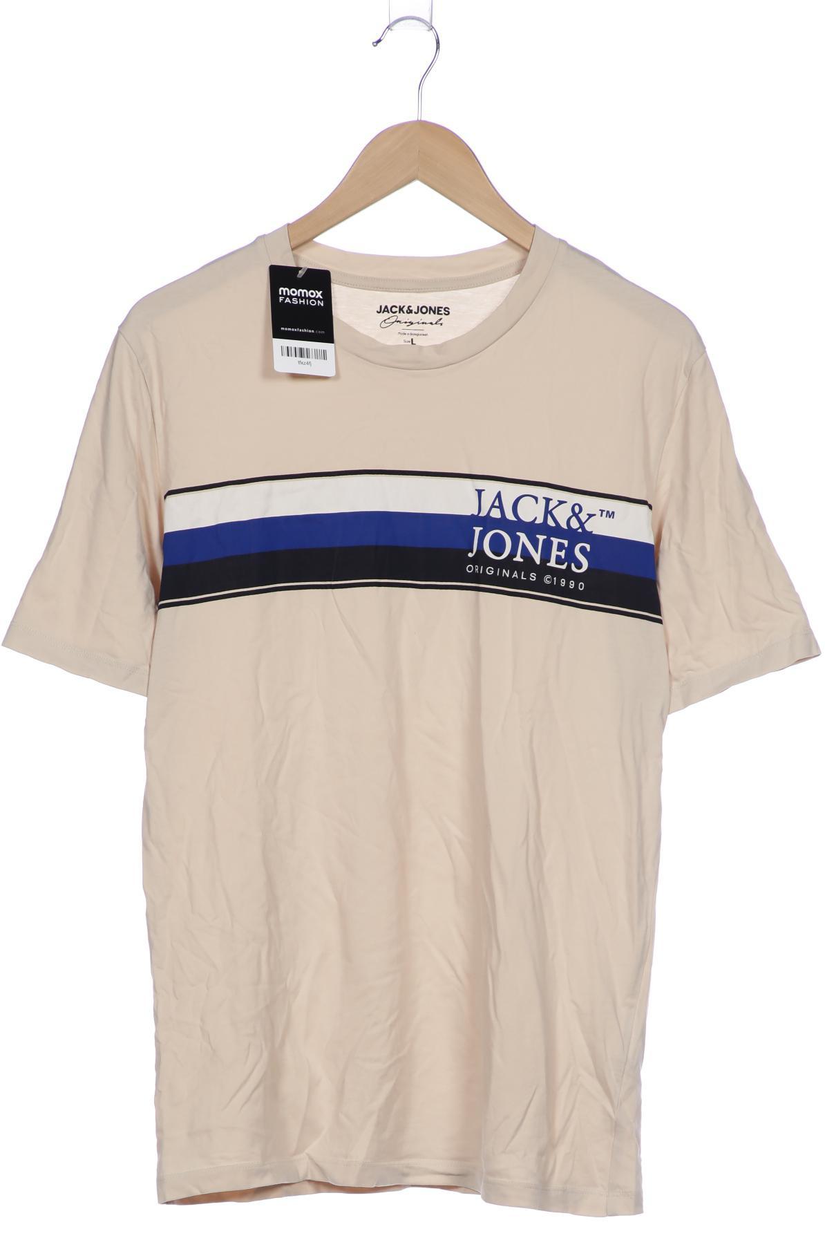 

Jack & Jones Herren T-Shirt, beige, Gr. 52