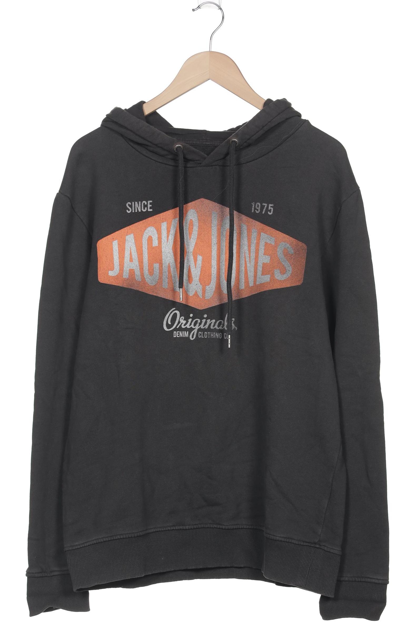 

Jack & Jones Herren Kapuzenpullover, grau, Gr. 54