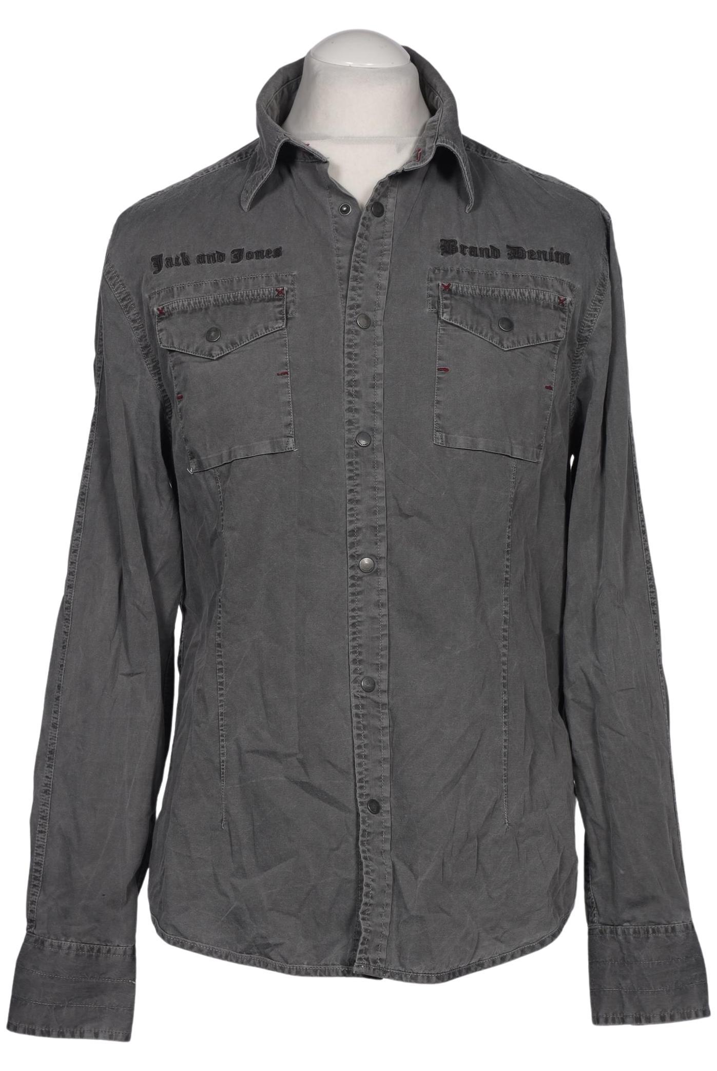 

Jack & Jones Herren Hemd, grau, Gr. 52