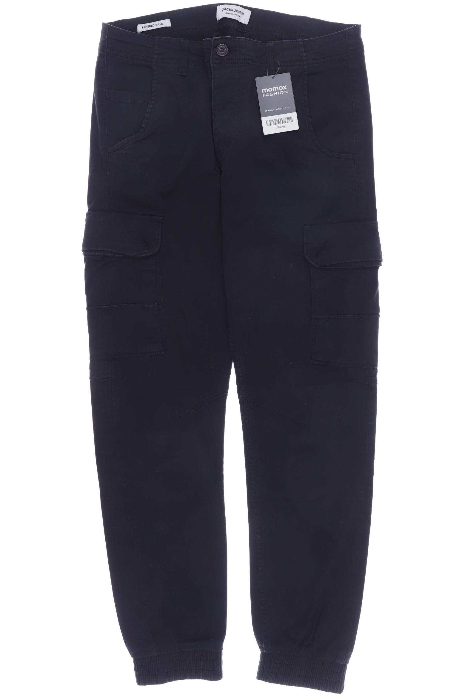 

JACK & JONES Herren Stoffhose, schwarz