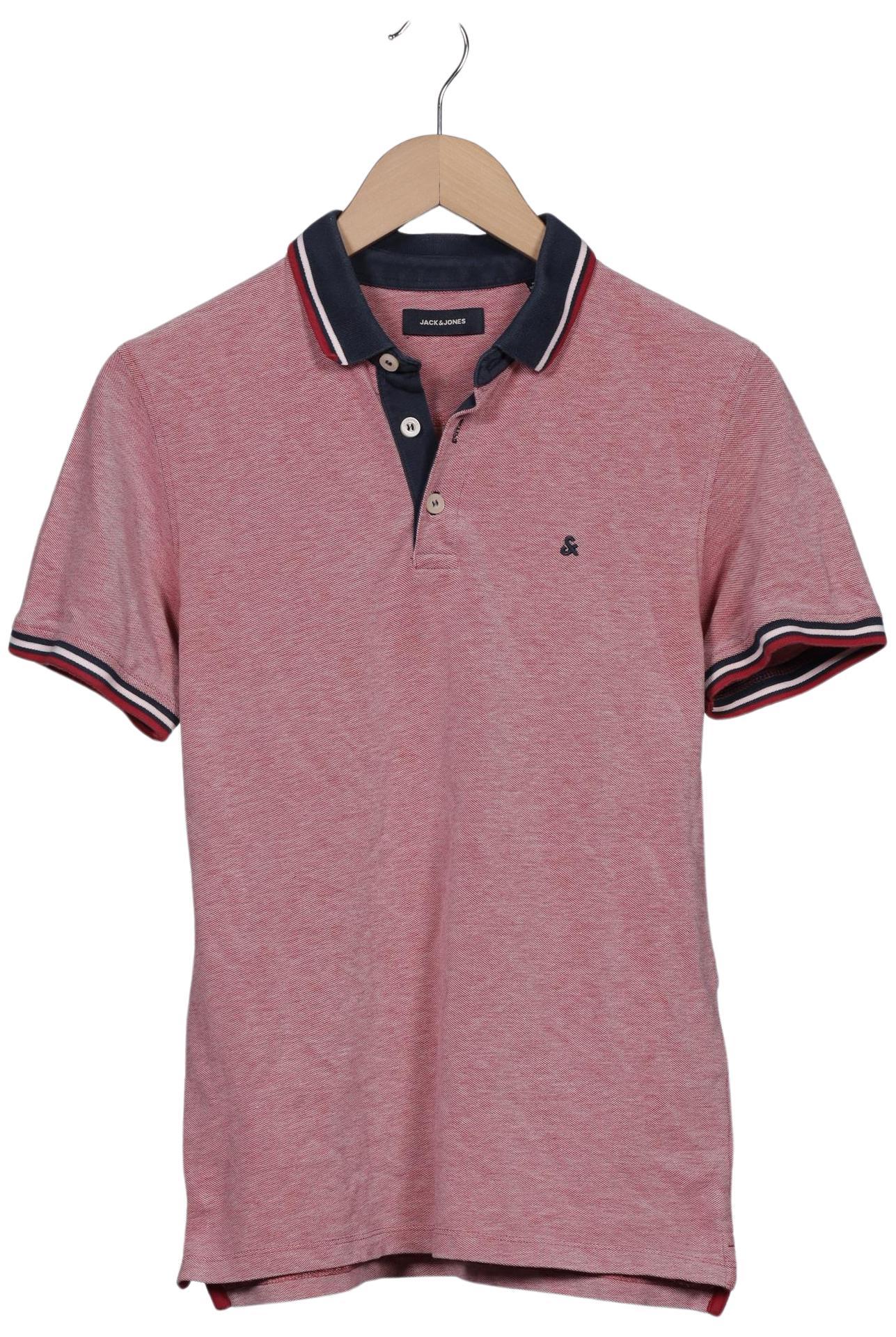 

Jack & Jones Herren Poloshirt, rot, Gr. 48