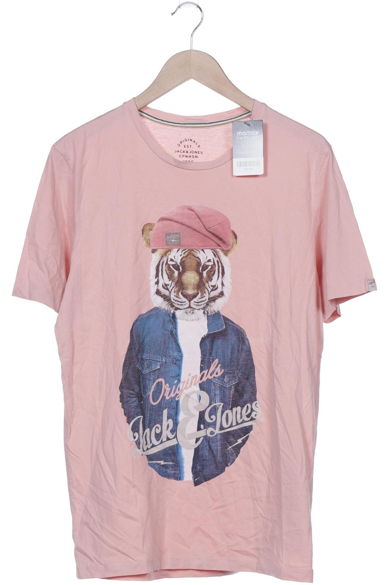 

Jack & Jones Herren T-Shirt, pink, Gr. 54
