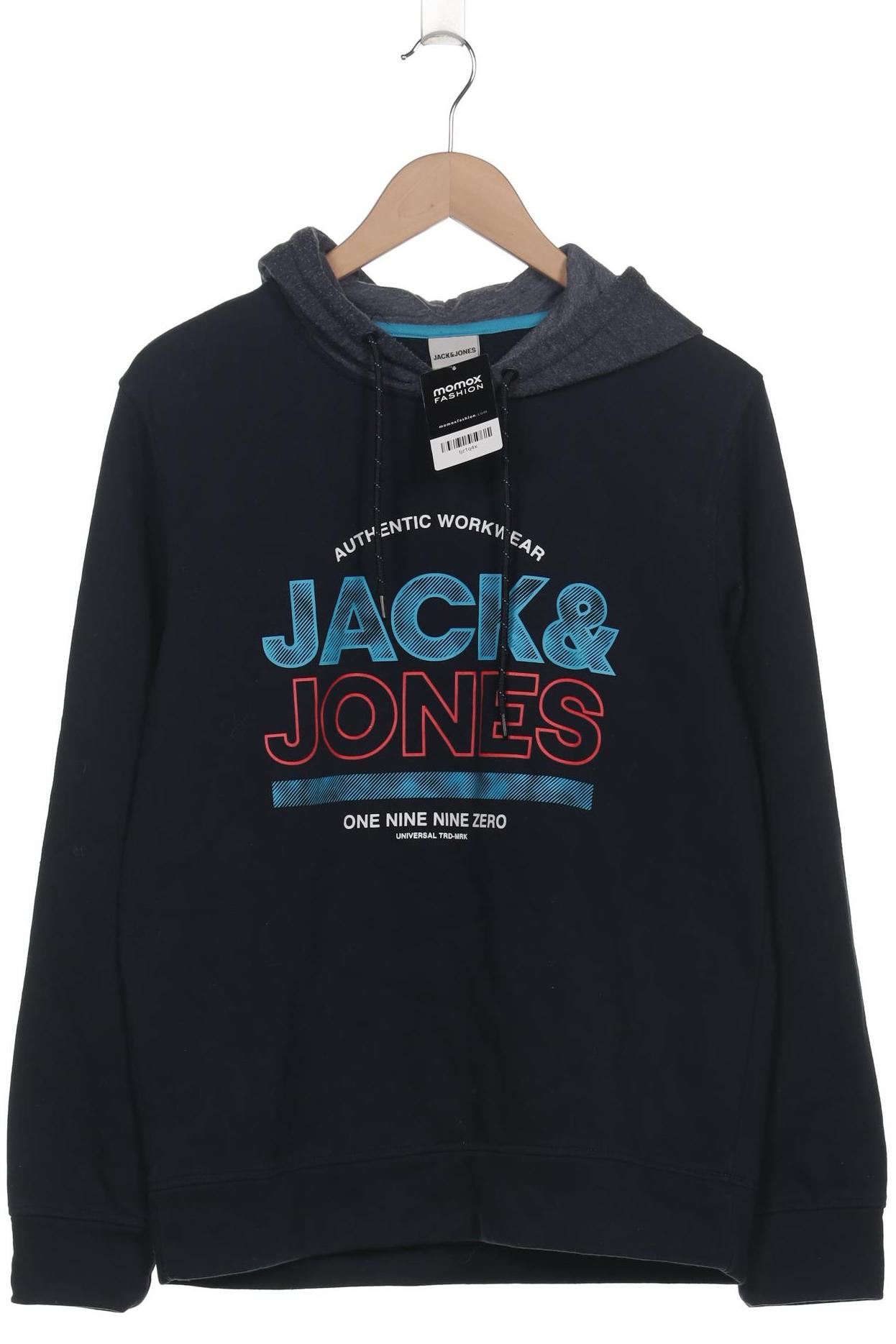 

Jack & Jones Herren Kapuzenpullover, marineblau, Gr. 48