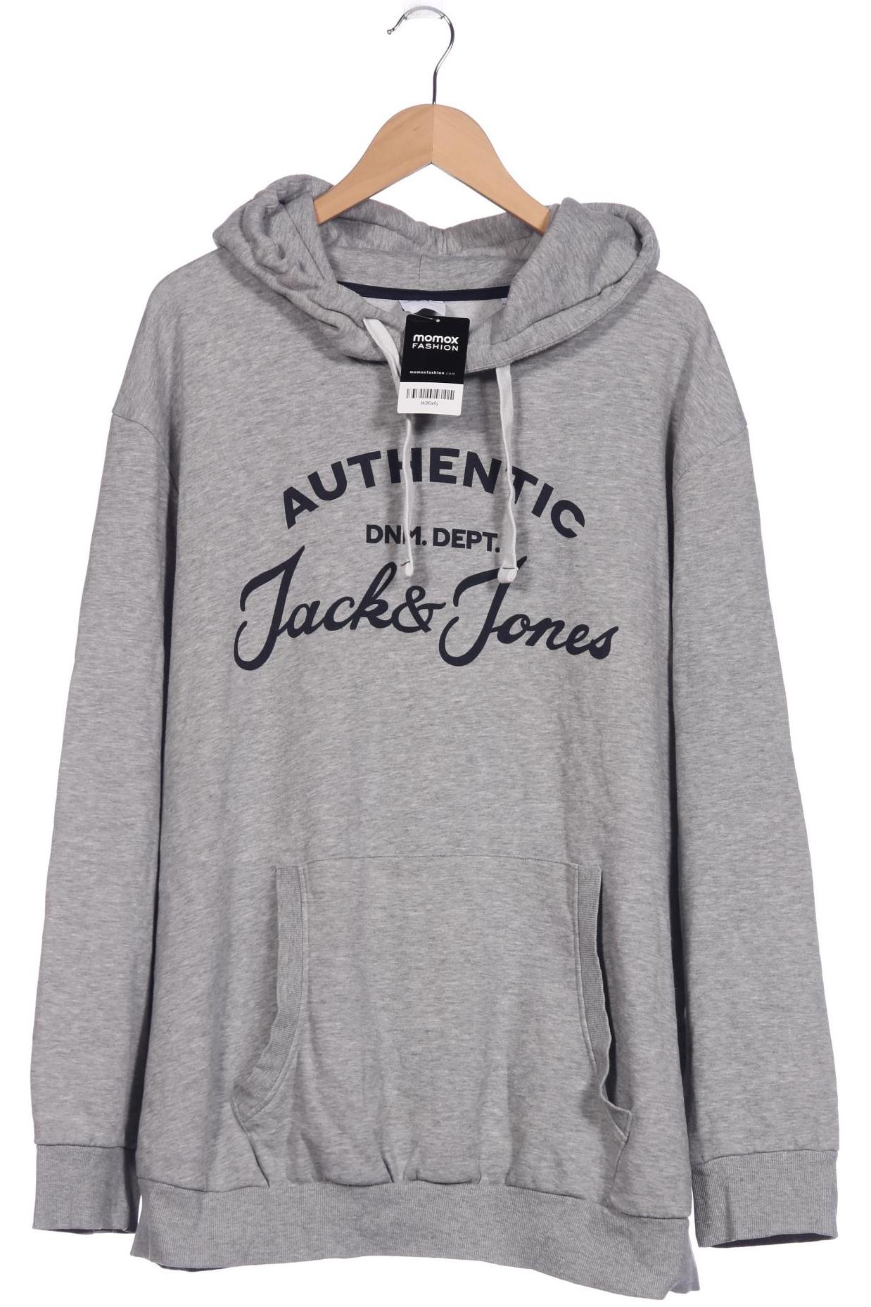 

Jack & Jones Herren Kapuzenpullover, grau, Gr. 62