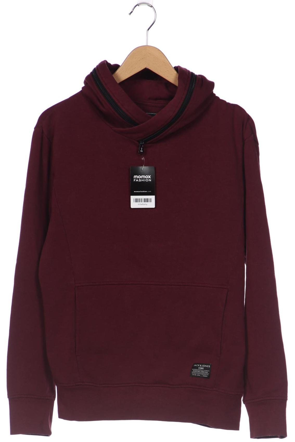 

Jack & Jones Herren Kapuzenpullover, bordeaux, Gr. 52