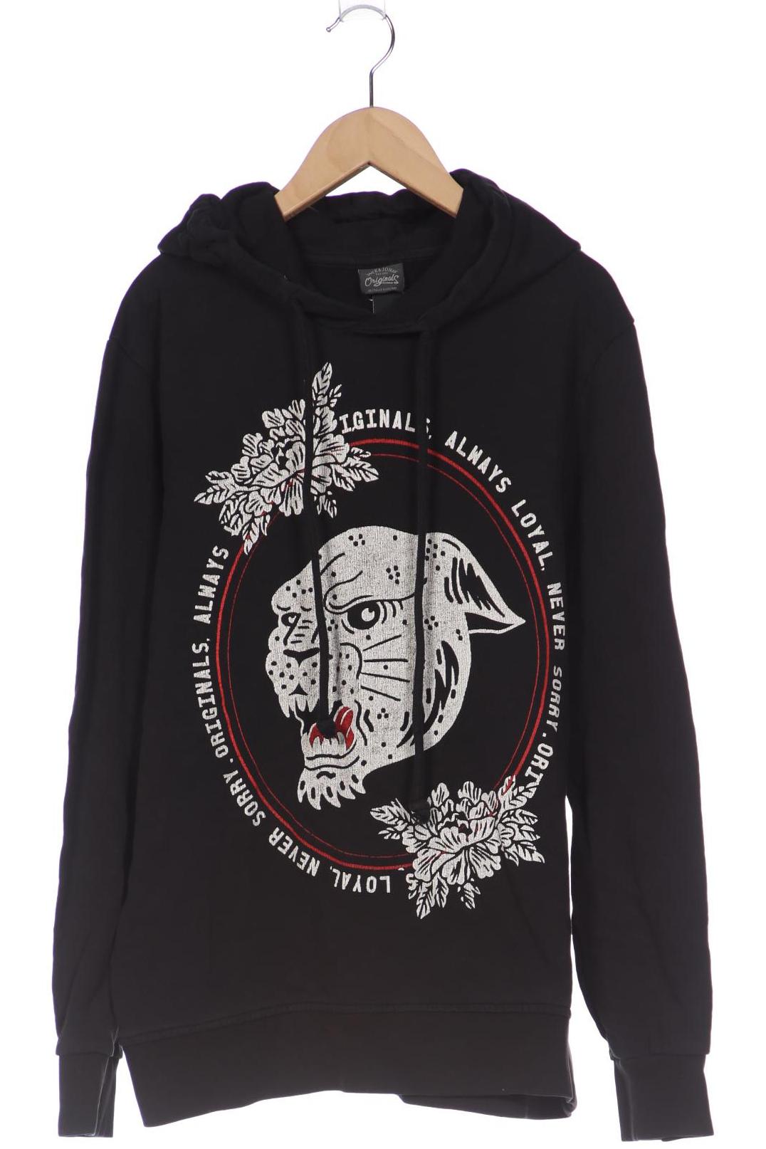 

JACK & JONES Herren Kapuzenpullover, schwarz