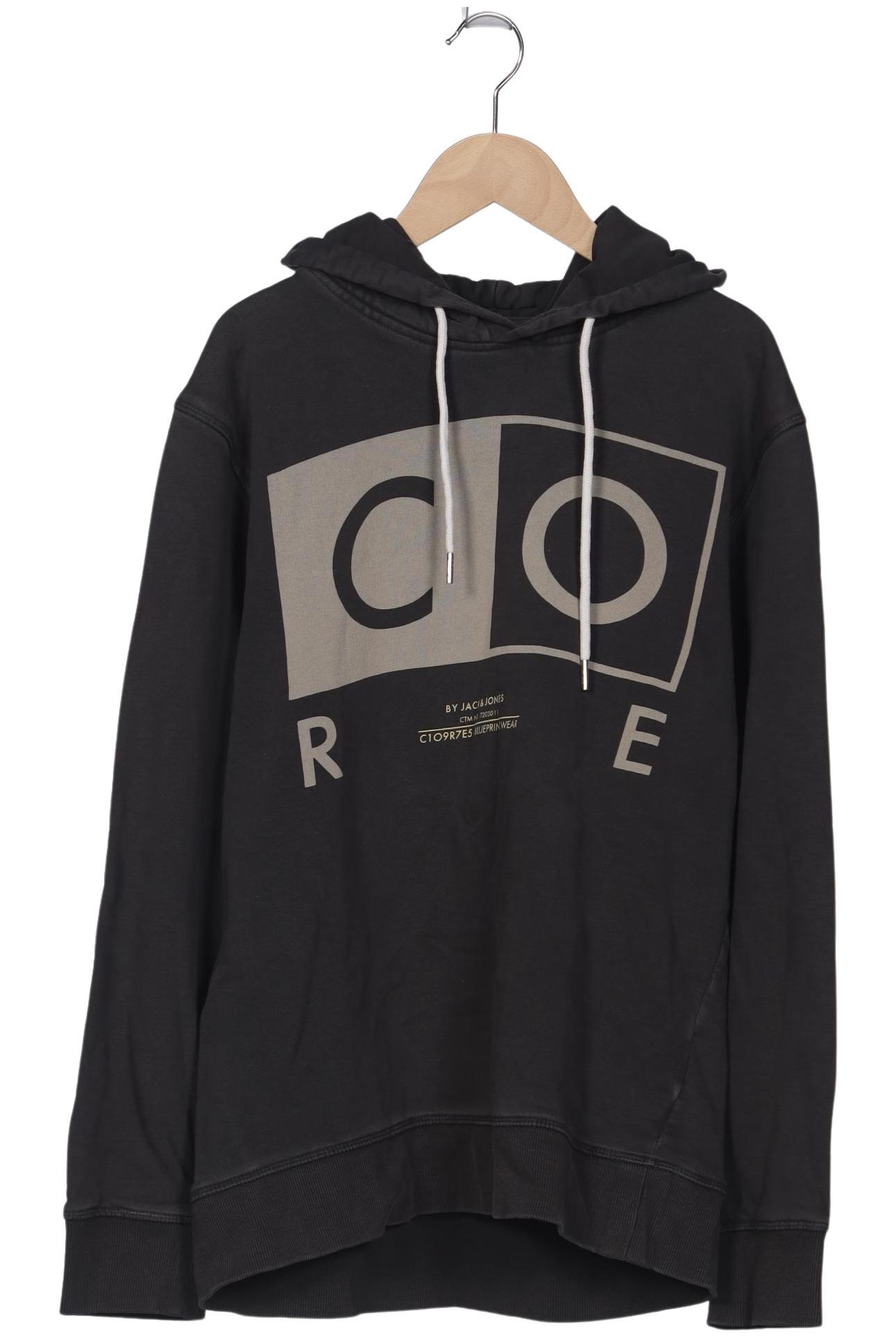 

Jack & Jones Herren Kapuzenpullover, schwarz, Gr. 52