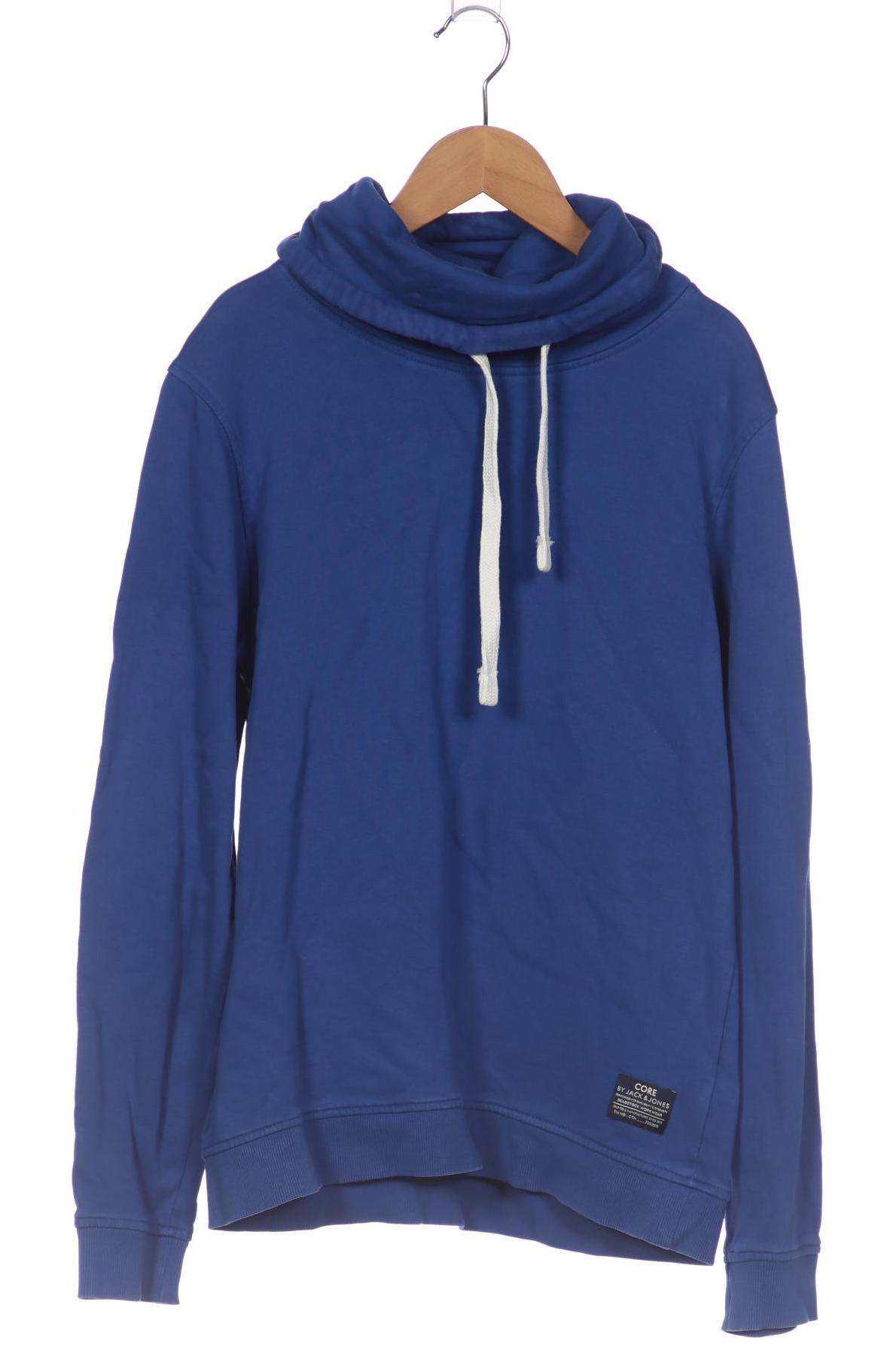 

Jack & Jones Herren Kapuzenpullover, blau, Gr. 46