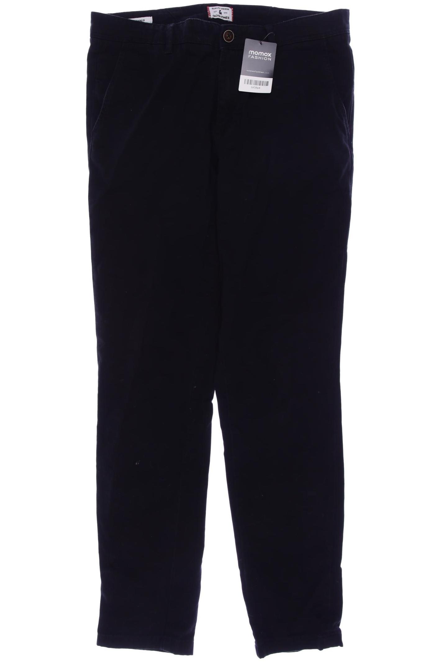 

JACK & JONES Herren Stoffhose, schwarz