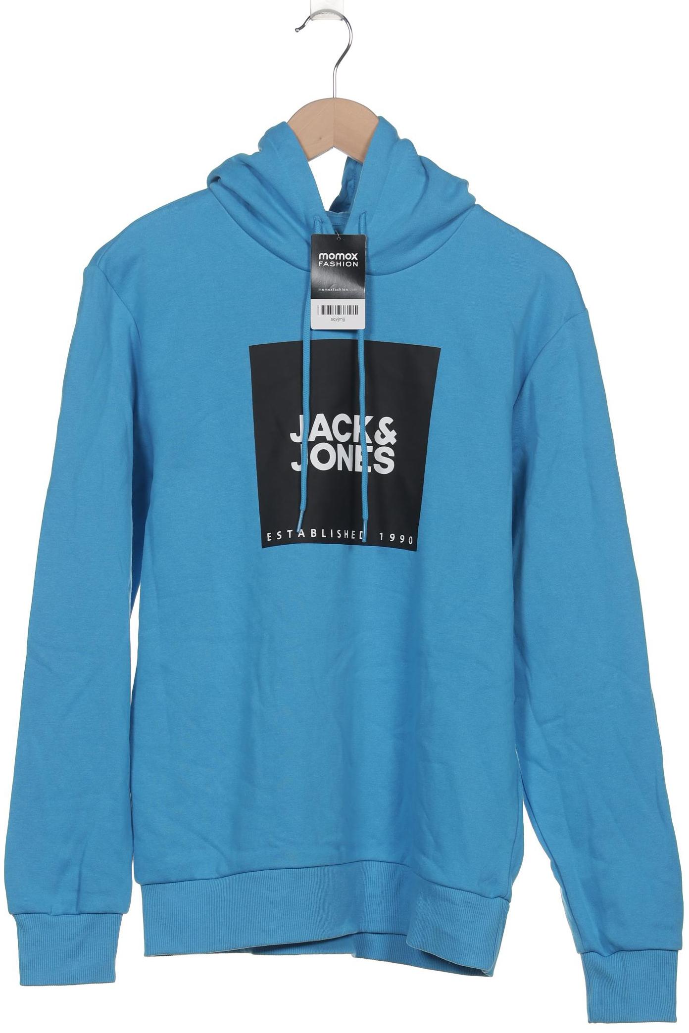 

Jack & Jones Herren Kapuzenpullover, blau, Gr. 48