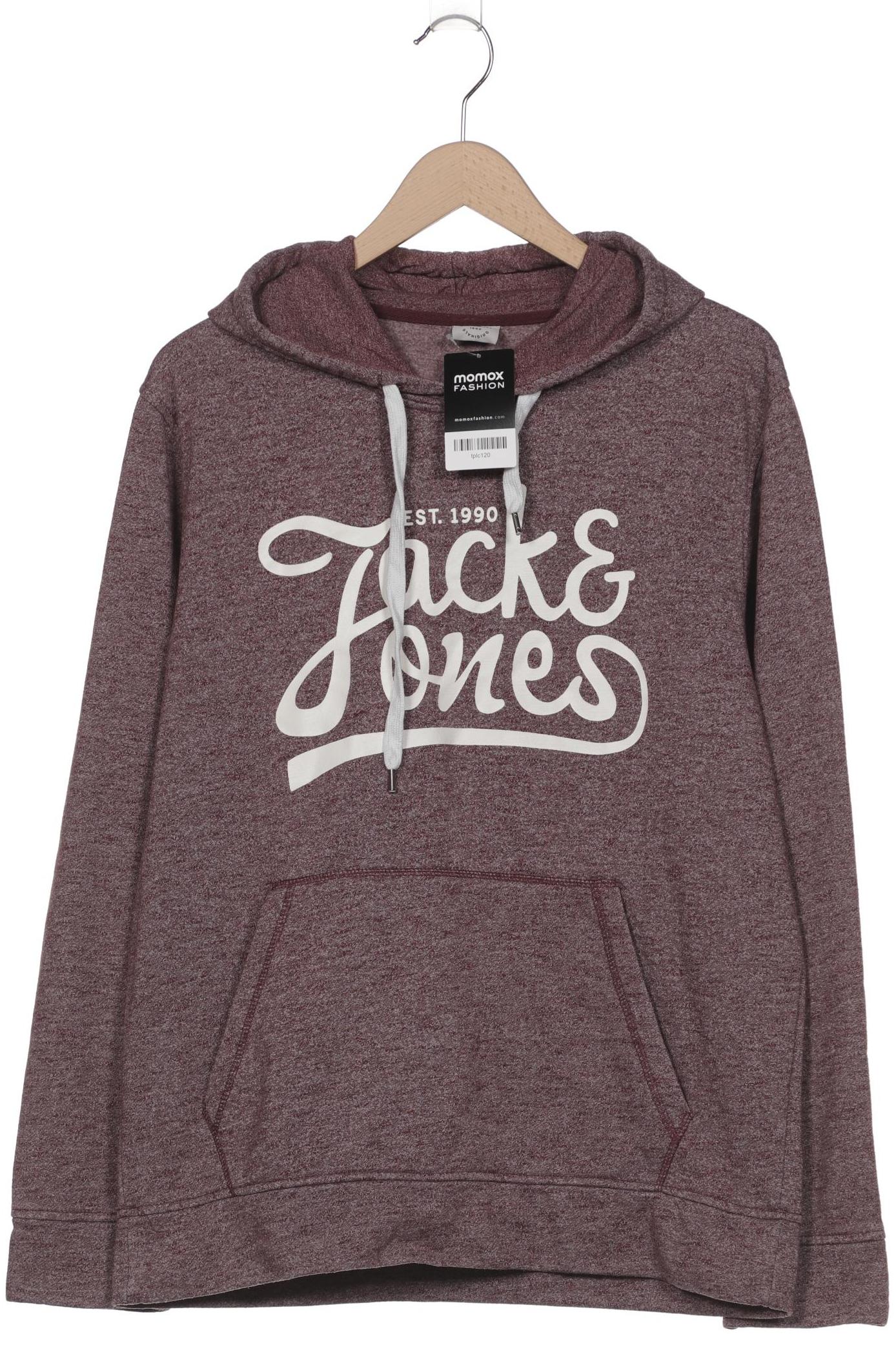 

Jack & Jones Herren Kapuzenpullover, rot, Gr. 54