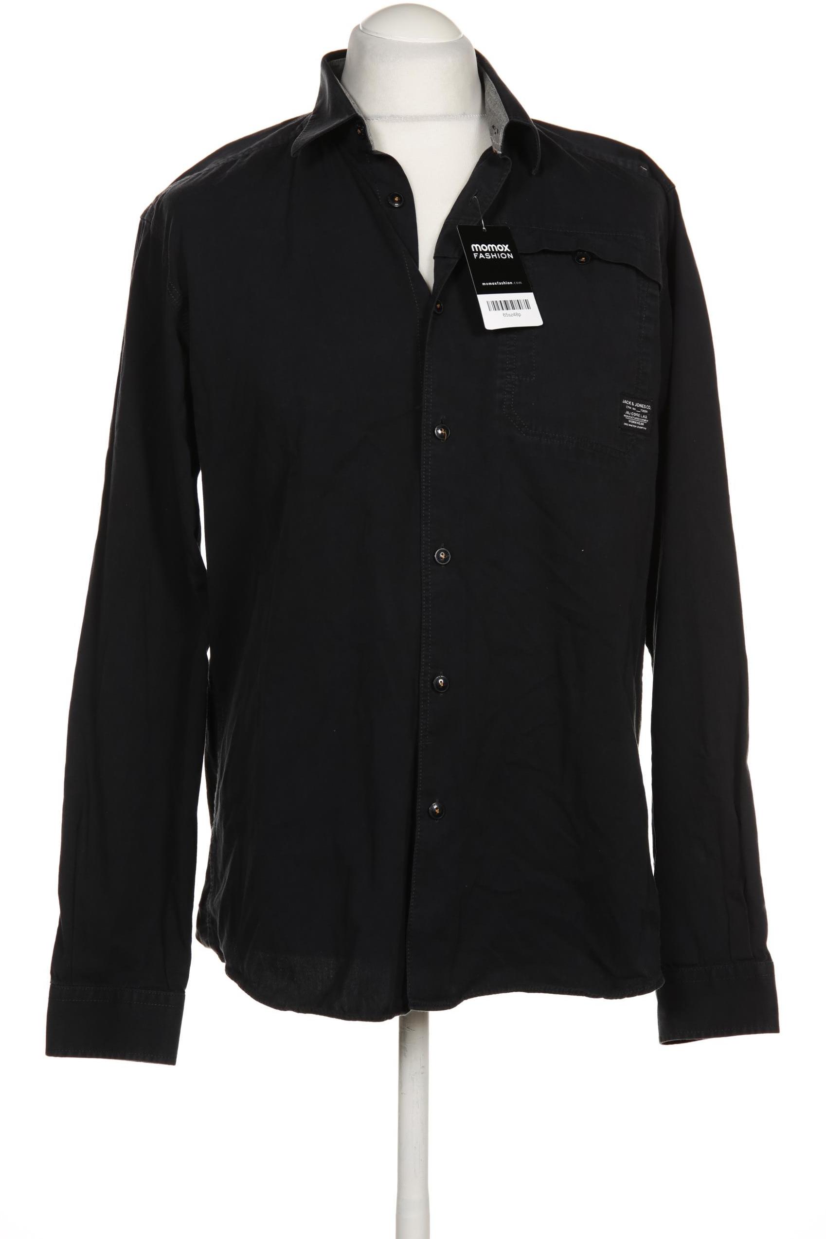 

Jack & Jones Herren Hemd, schwarz, Gr. 54