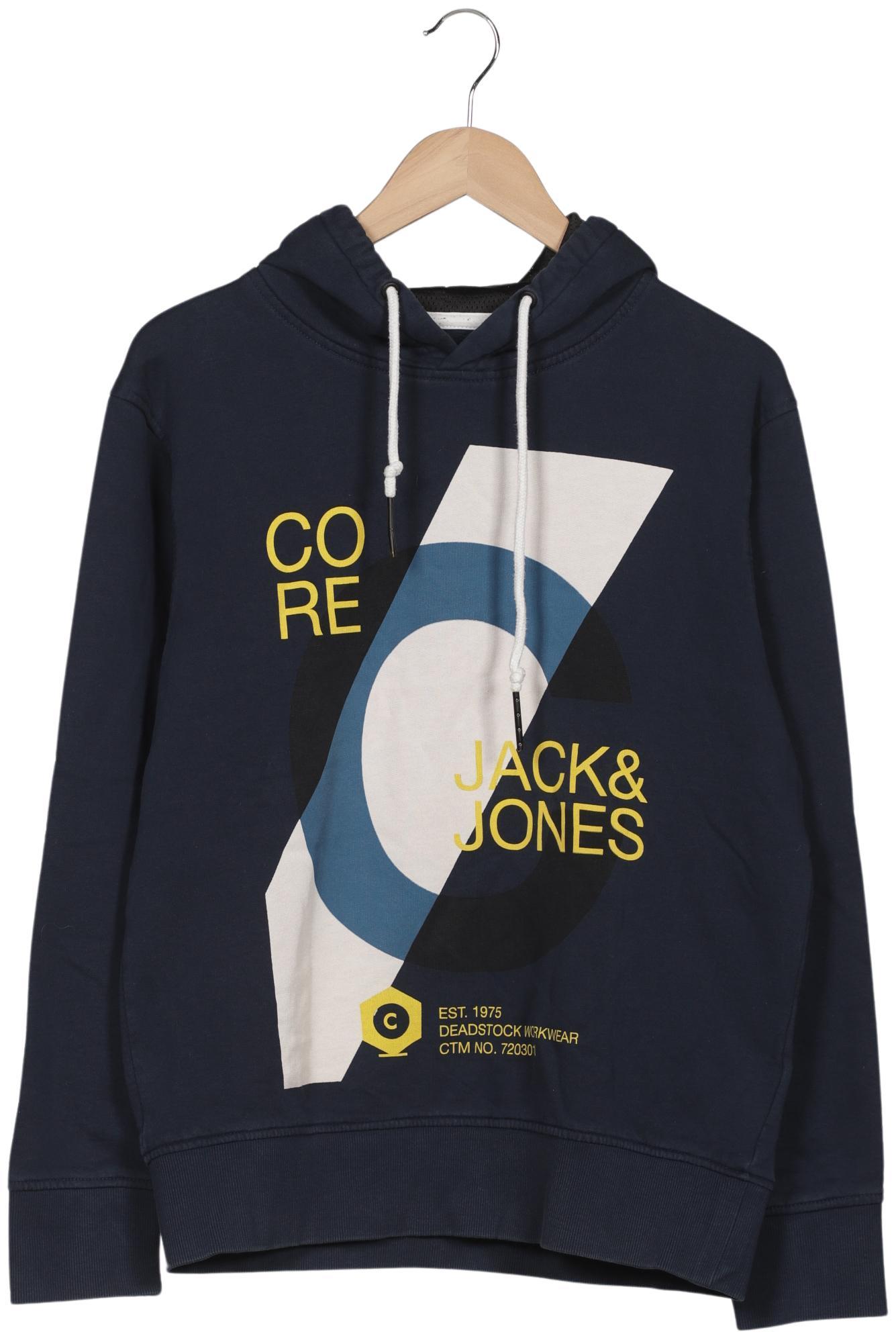 

Jack & Jones Herren Kapuzenpullover, marineblau, Gr. 52