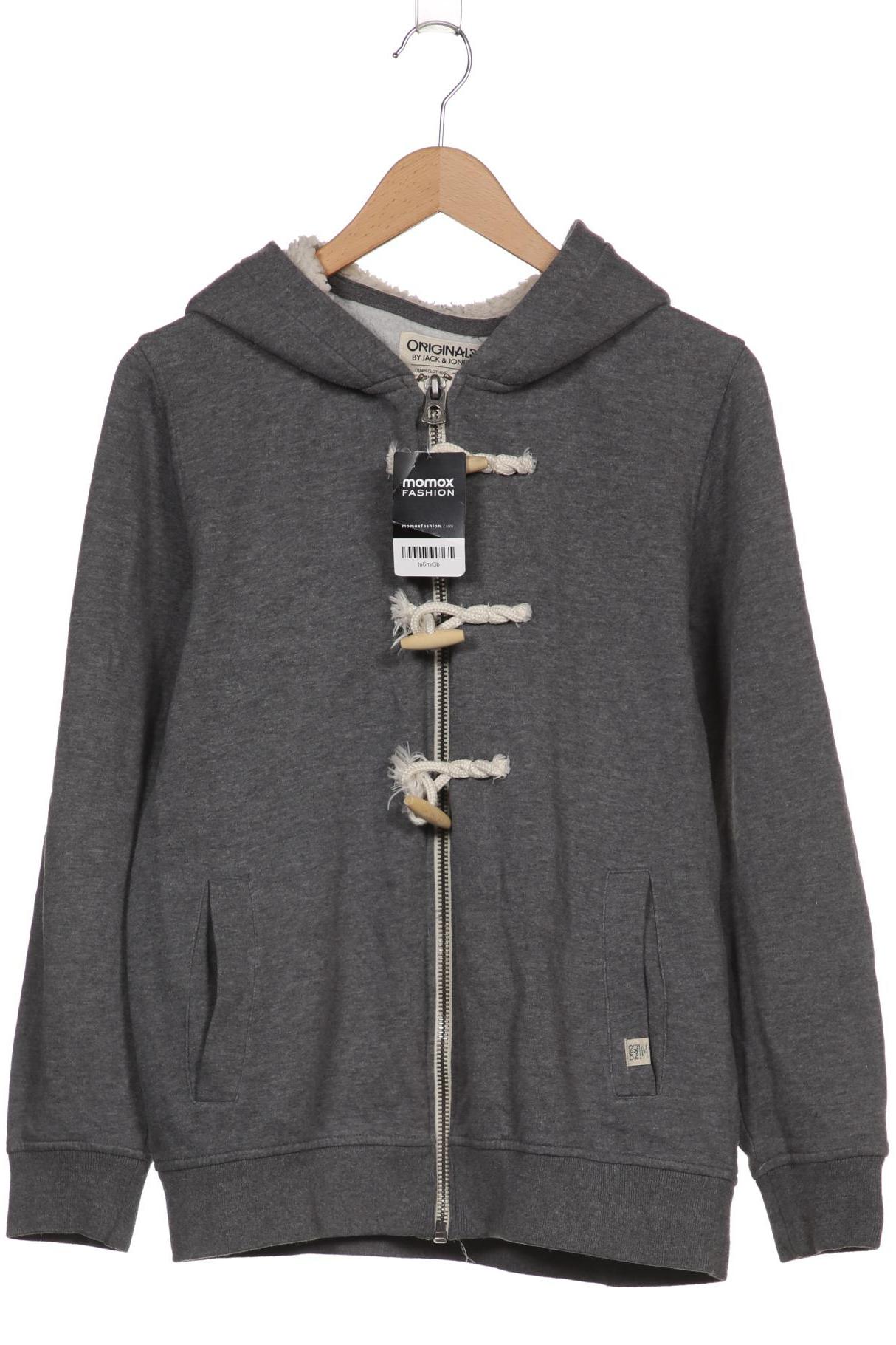 

Jack & Jones Herren Kapuzenpullover, grau, Gr. 48