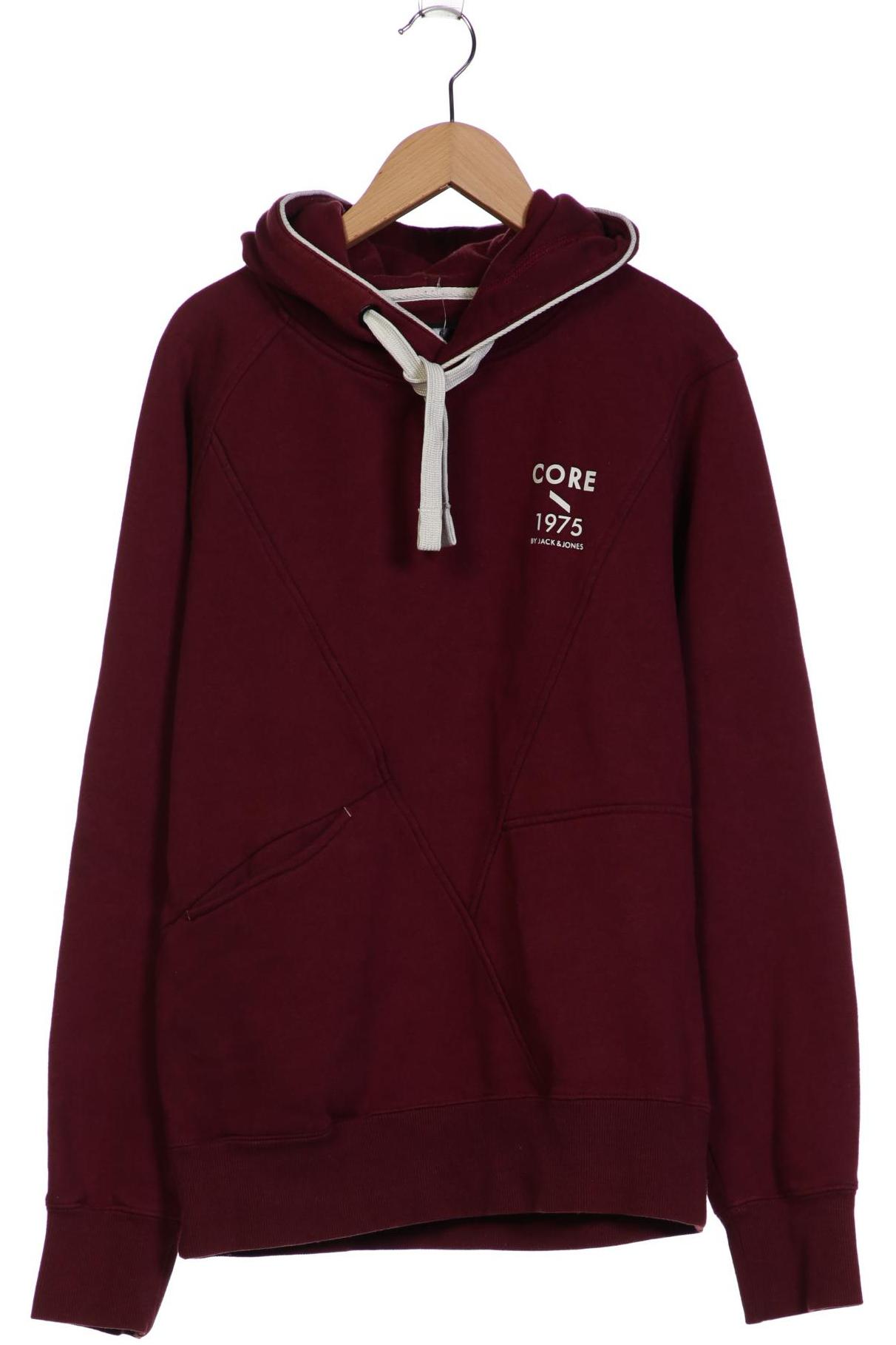 

Jack & Jones Herren Kapuzenpullover, bordeaux, Gr. 52