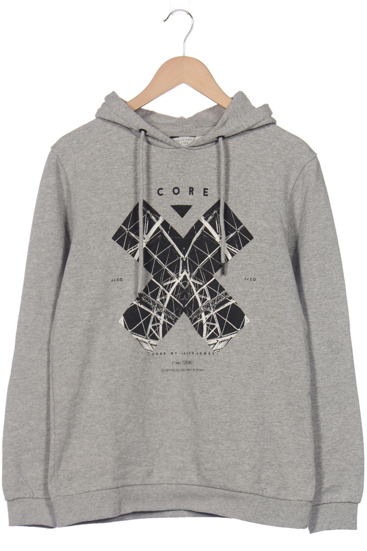 

JACK & JONES Herren Kapuzenpullover, grau