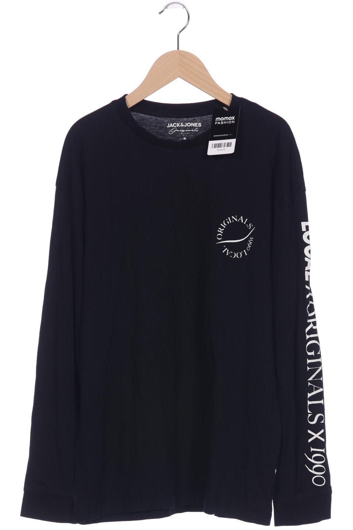 

Jack & Jones Herren Langarmshirt, schwarz, Gr. 46