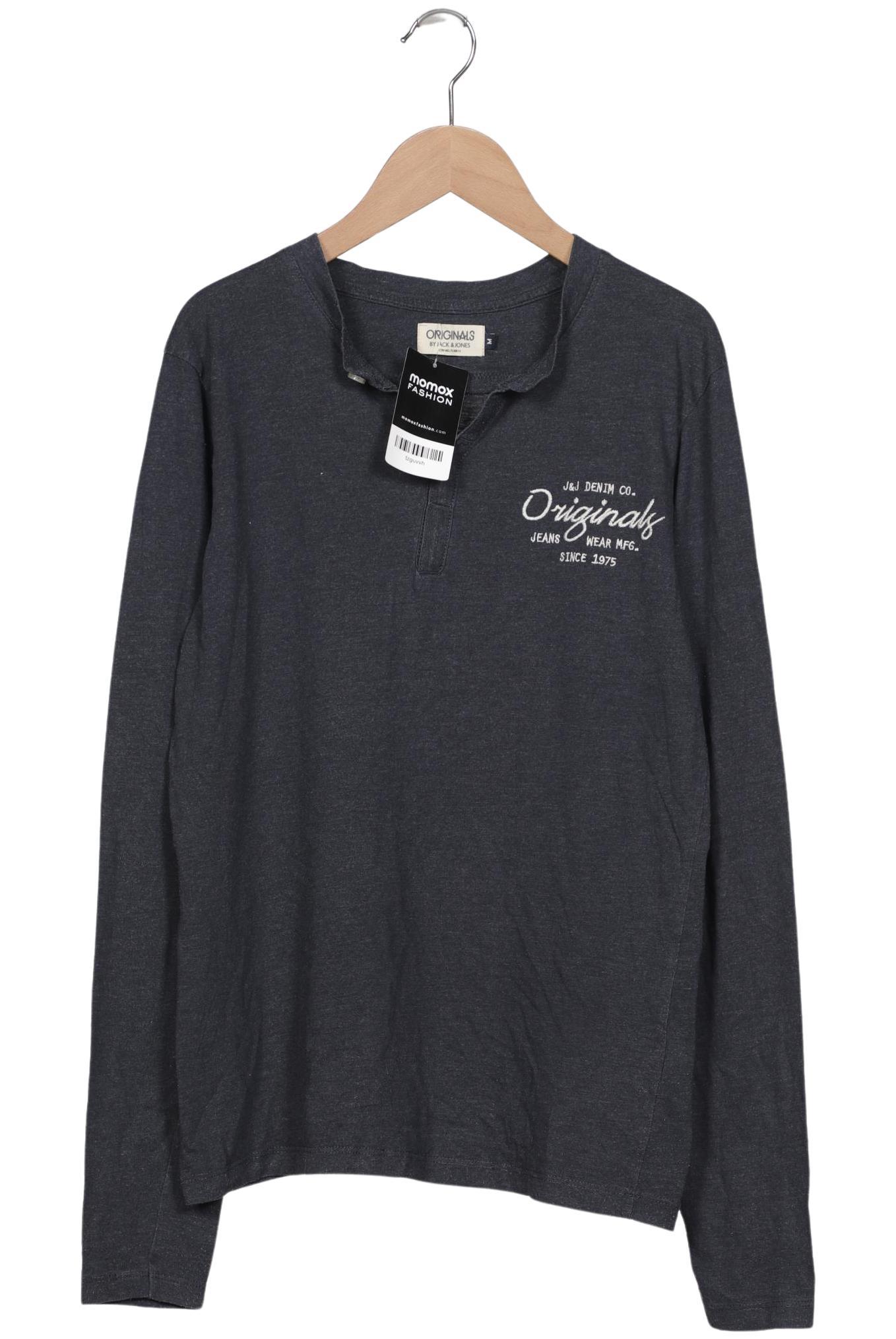 

Jack & Jones Herren Langarmshirt, marineblau, Gr. 48