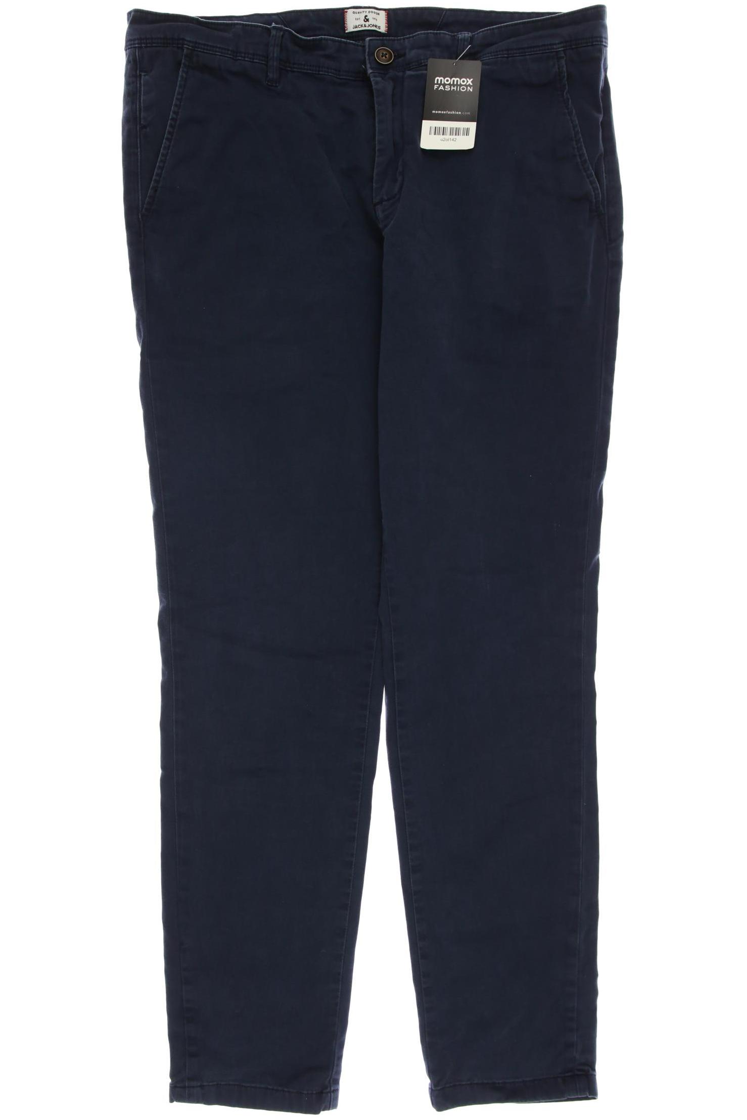 

JACK & JONES Herren Stoffhose, marineblau