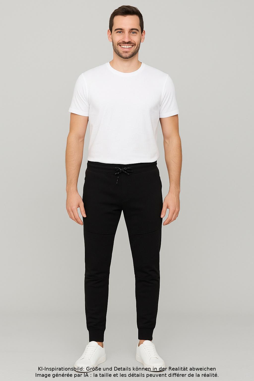 

Jack & Jones Herren Stoffhose, schwarz, Gr. 30