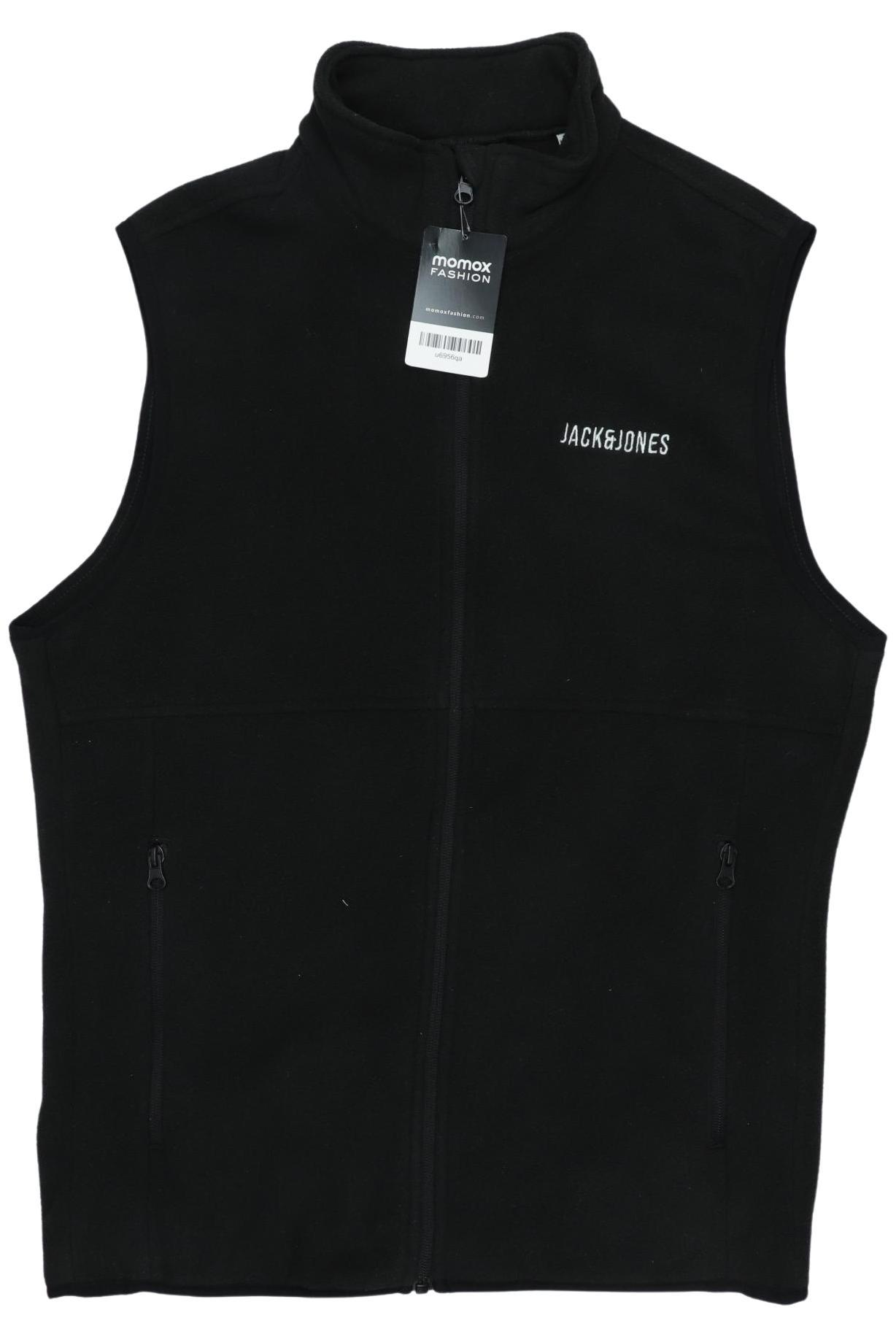 

Jack & Jones Herren Weste, schwarz, Gr. 48