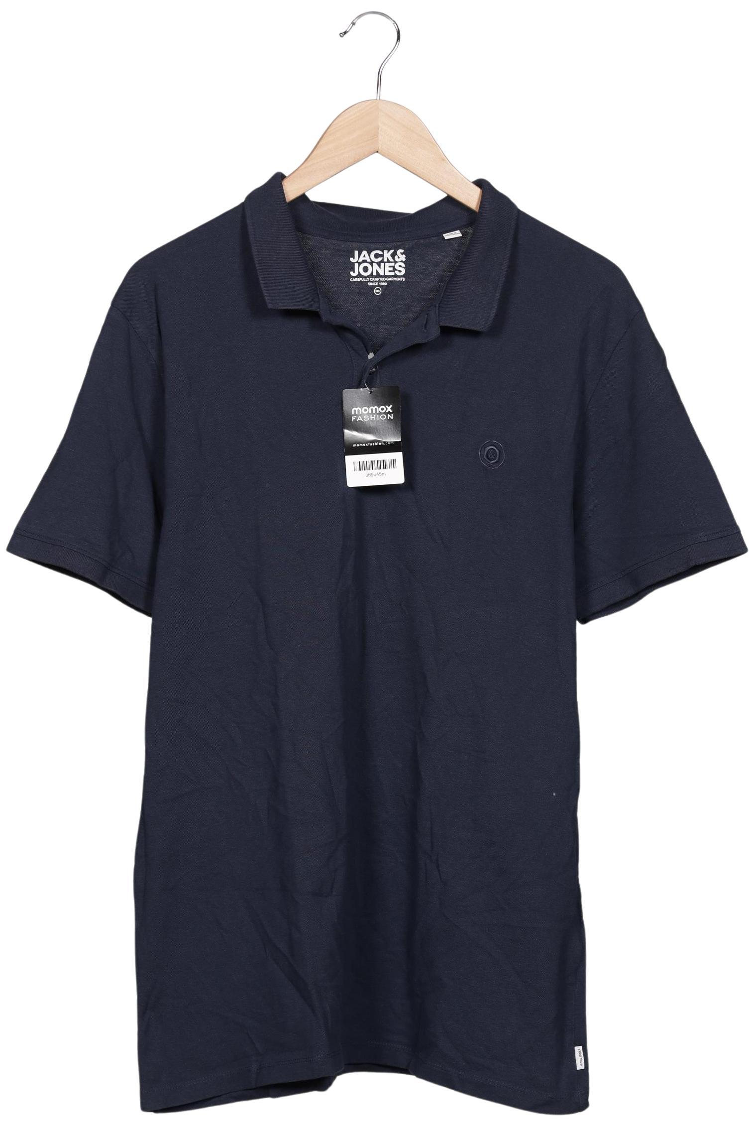 Thumbnail - Jack &amp; Jones Herren Poloshirt, marineblau, Gr. 56