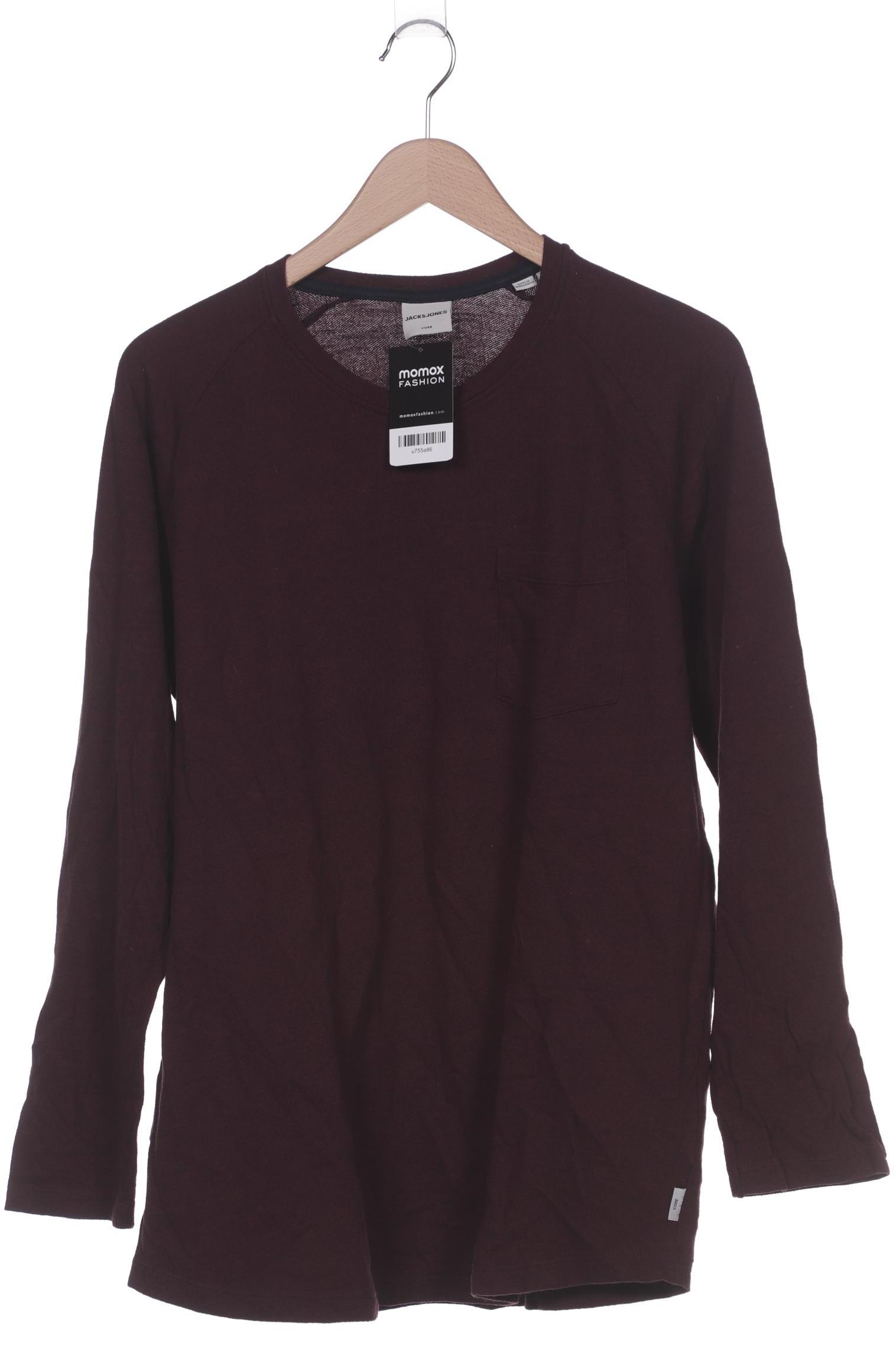 

Jack & Jones Herren Langarmshirt, bordeaux, Gr. 54
