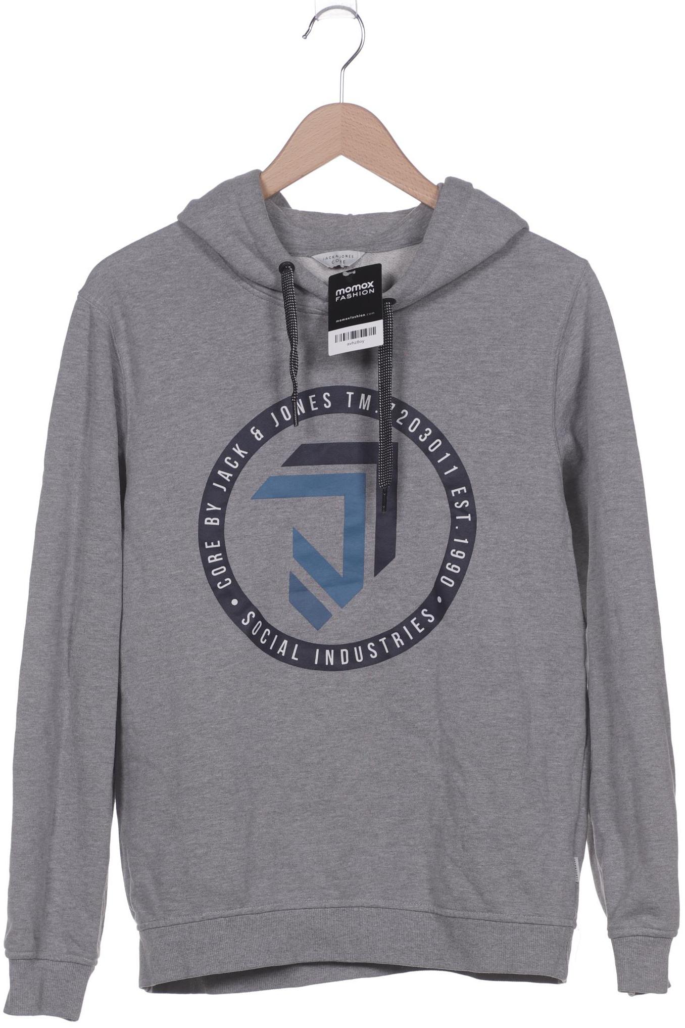 

Jack & Jones Herren Kapuzenpullover, grau, Gr. 52