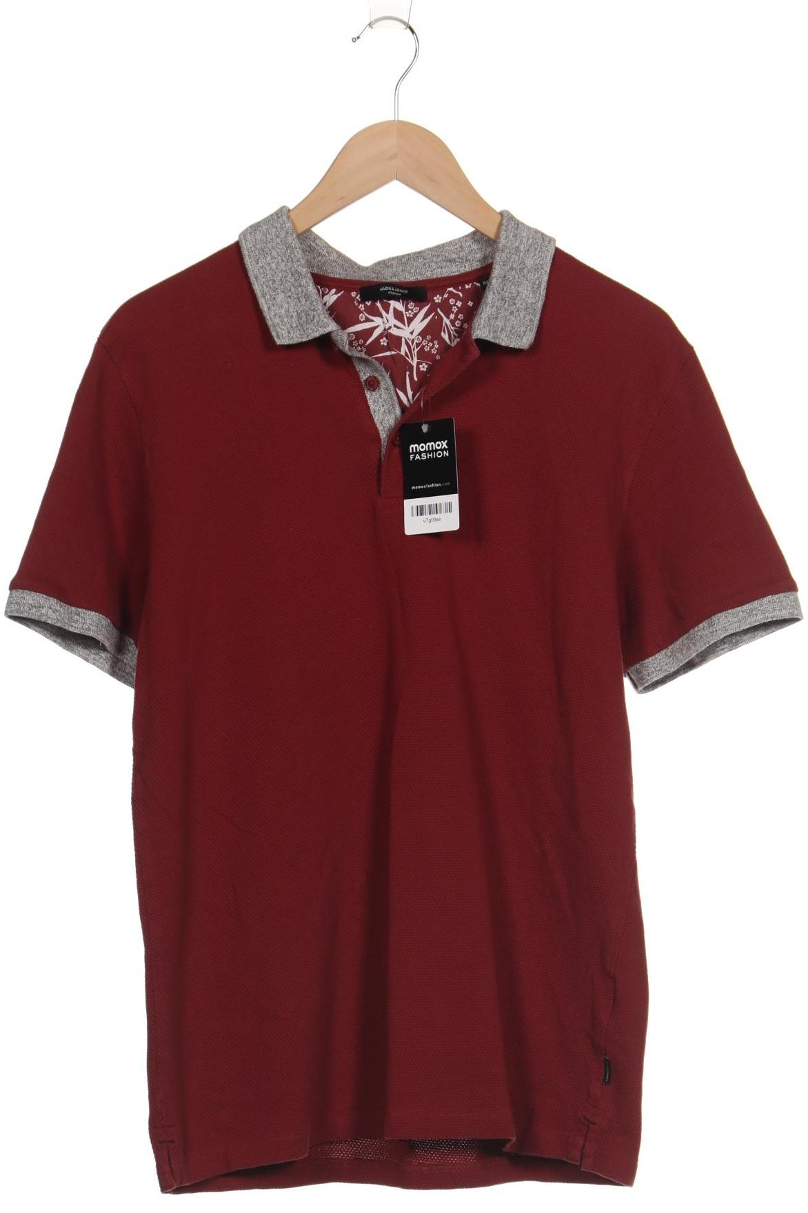 Thumbnail - Jack &amp; Jones Herren Poloshirt, bordeaux, Gr. 54