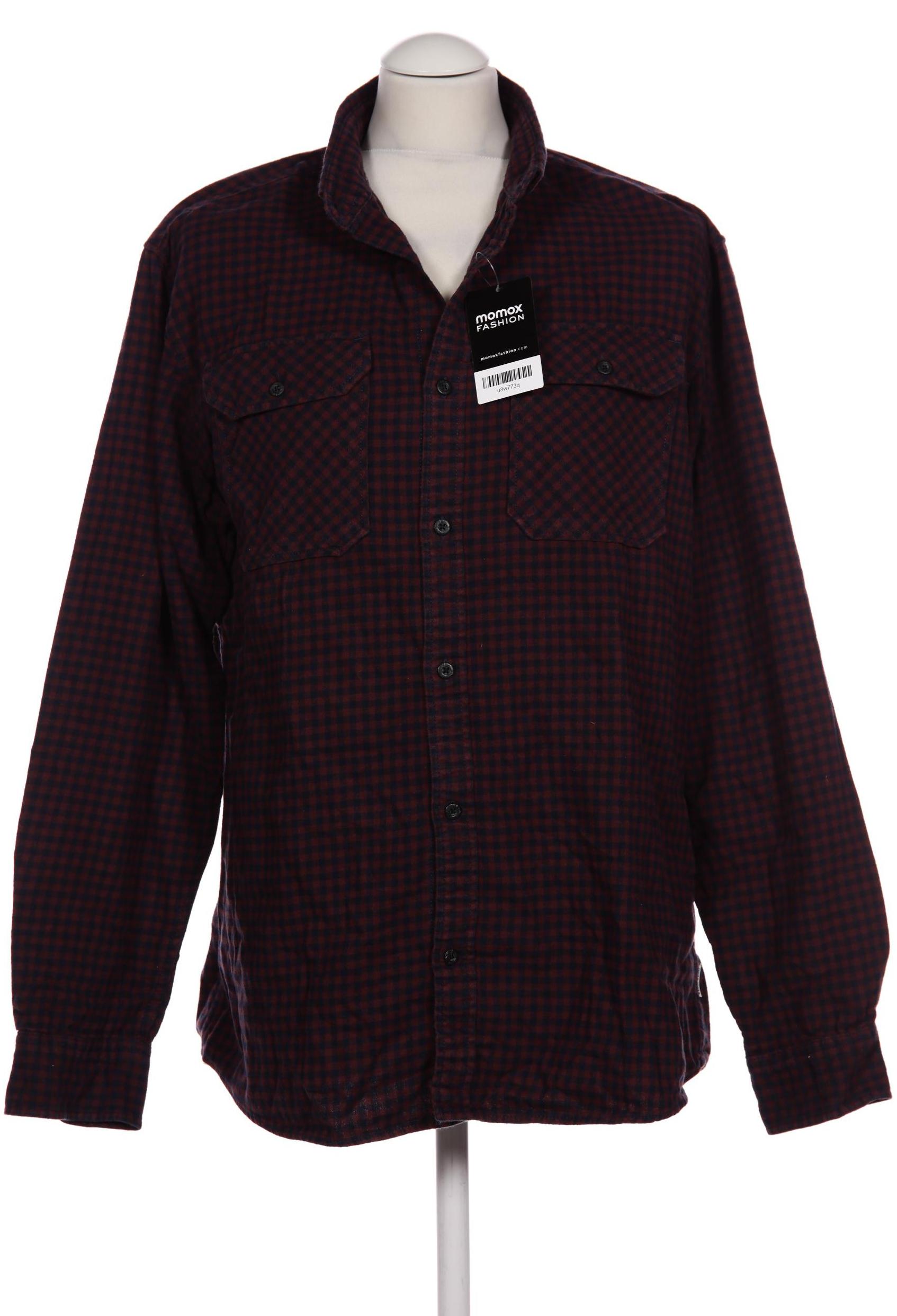 

JACK & JONES Herren Hemd, bordeaux