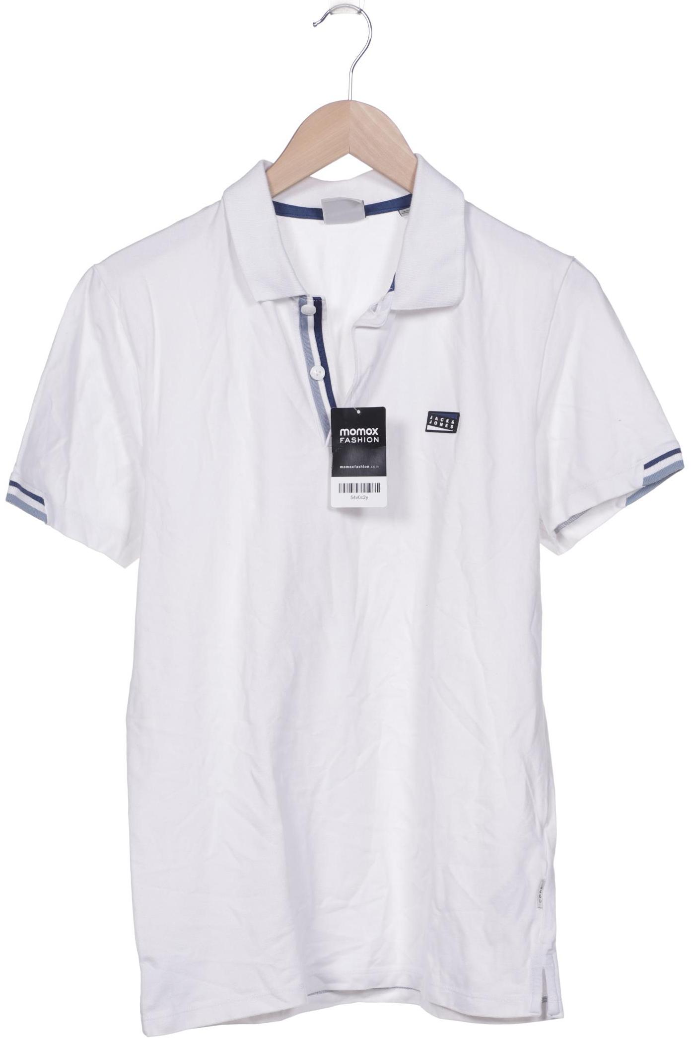 

Jack & Jones Herren Poloshirt, weiß, Gr. 52