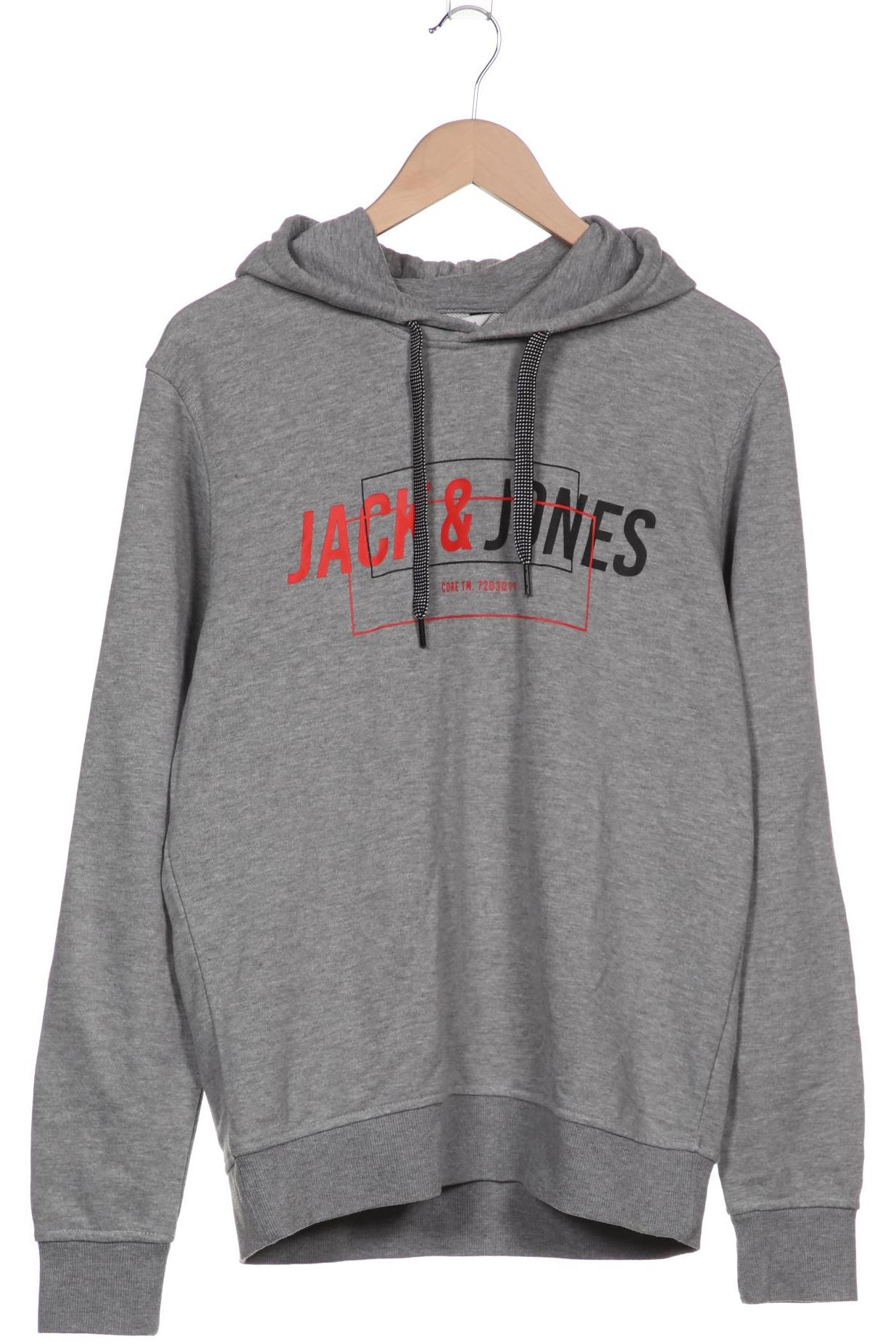 

JACK & JONES Herren Kapuzenpullover, grau