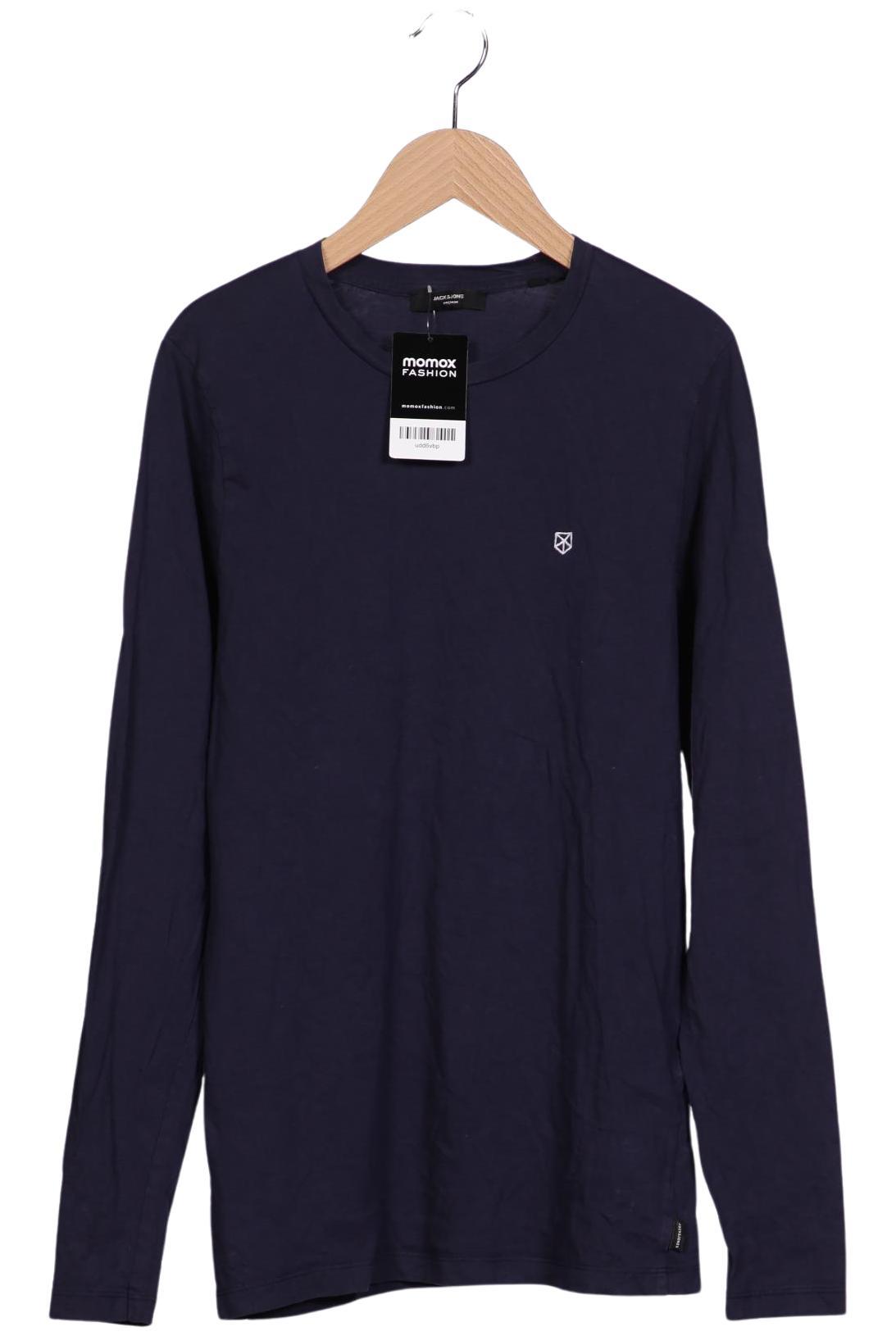 

Jack & Jones Herren Langarmshirt, marineblau, Gr. 46