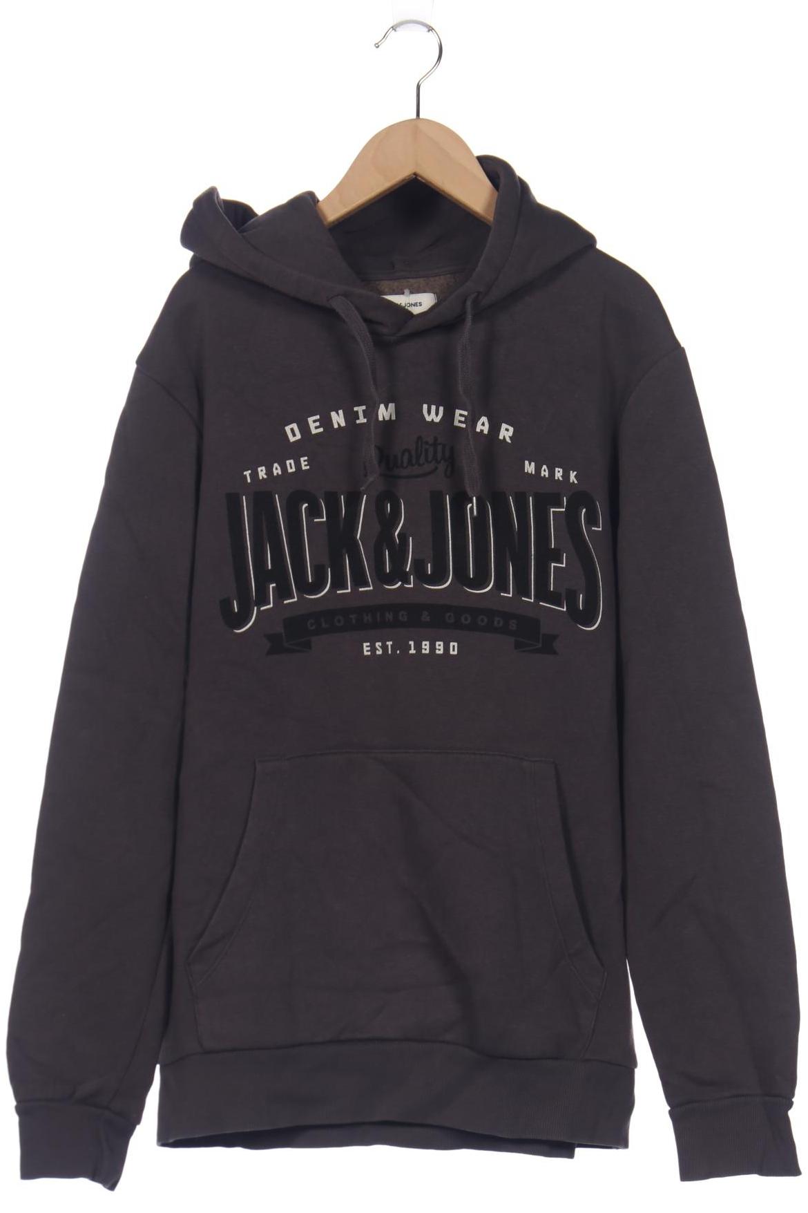 

JACK & JONES Herren Kapuzenpullover, grau