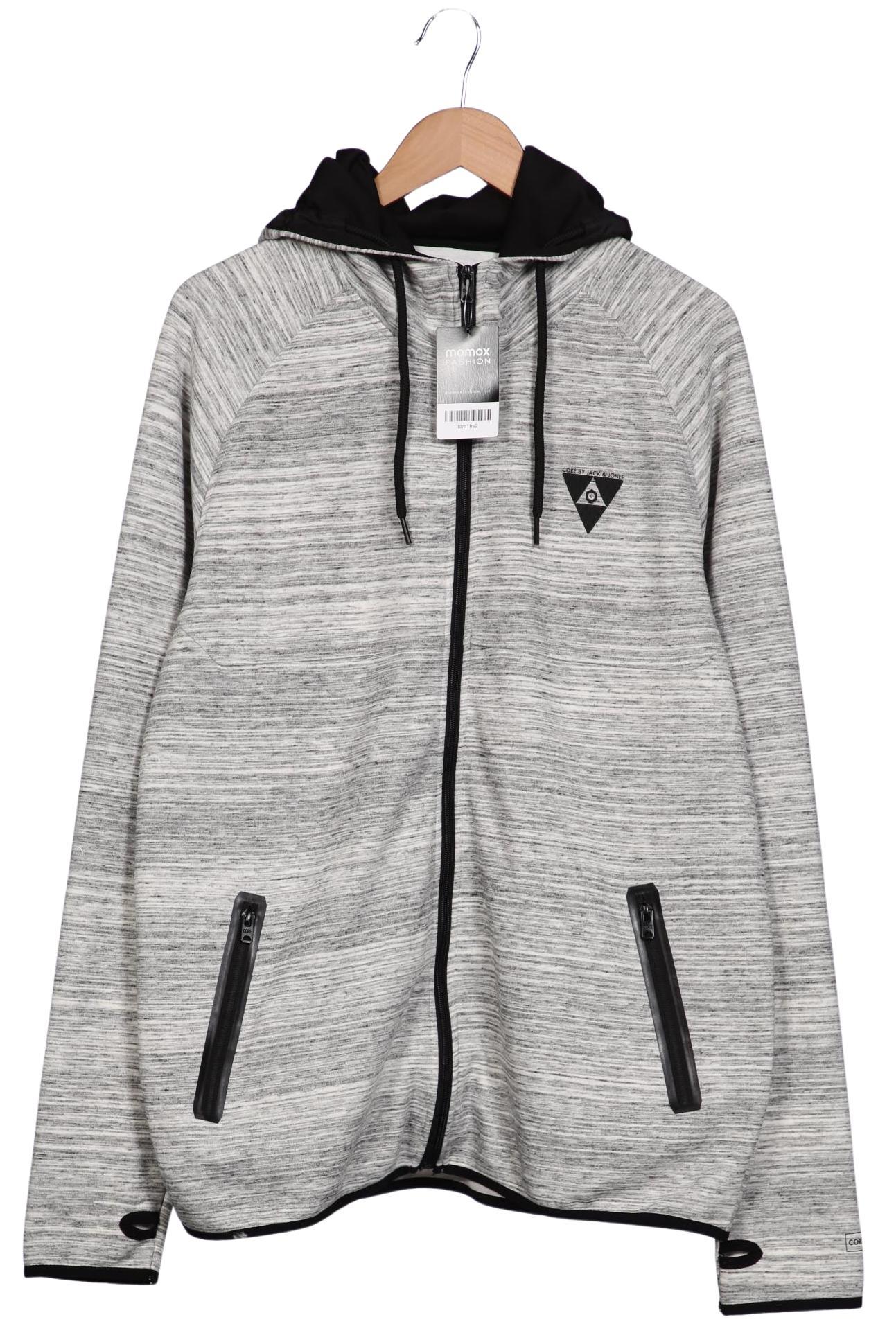 

Jack & Jones Herren Kapuzenpullover, grau, Gr. 54