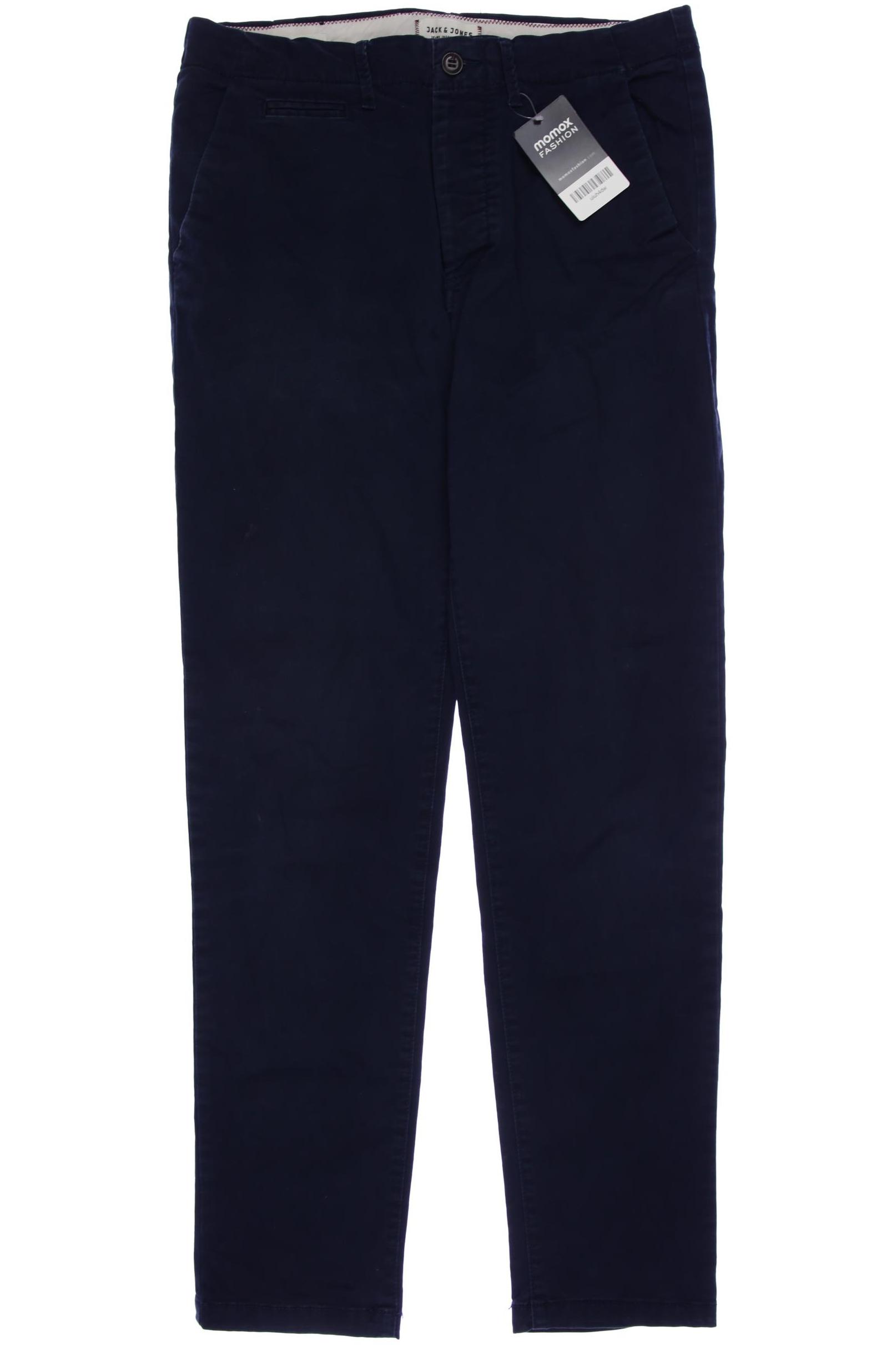 

Jack & Jones Herren Stoffhose, marineblau, Gr. 30