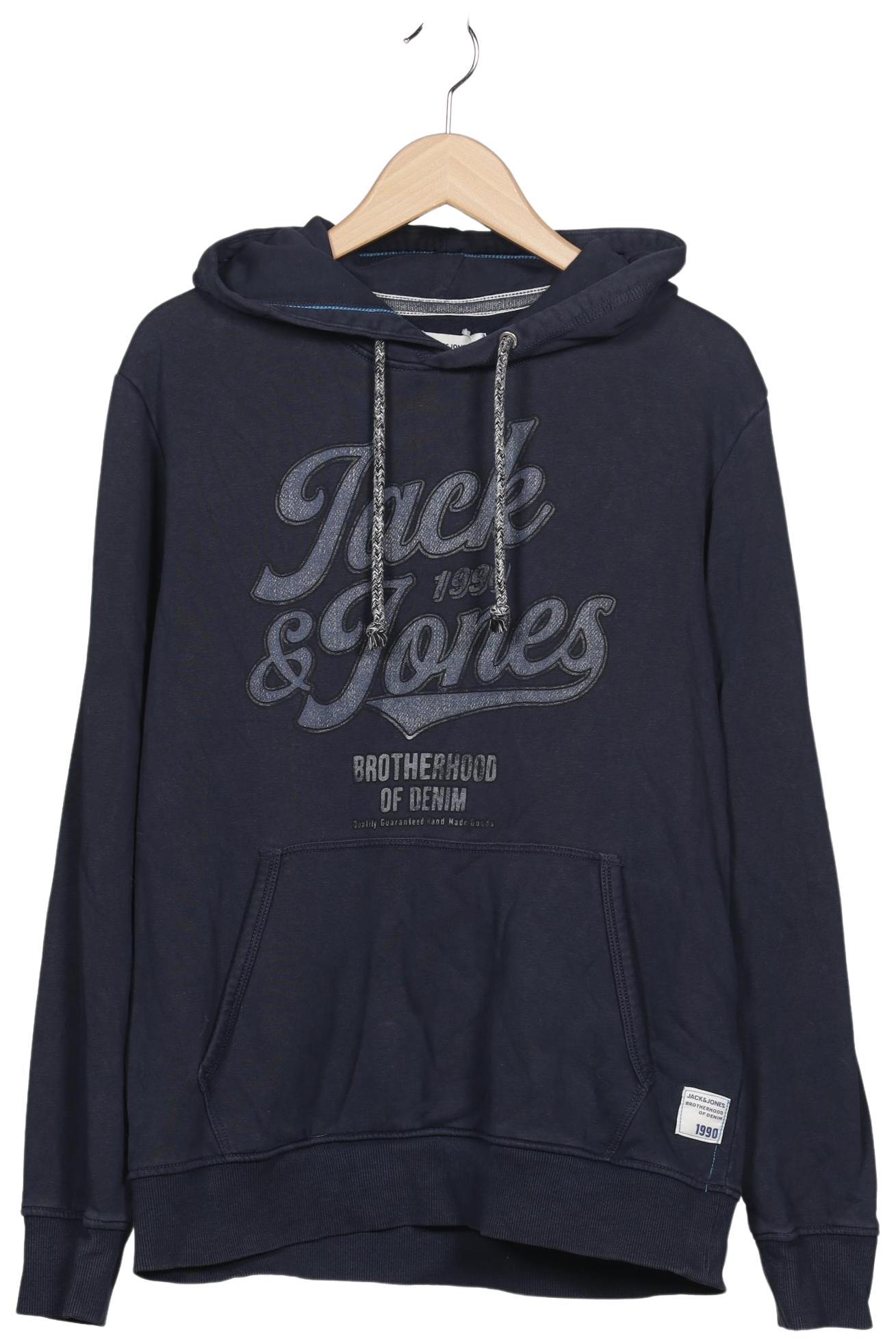 

Jack & Jones Herren Kapuzenpullover, marineblau, Gr. 52