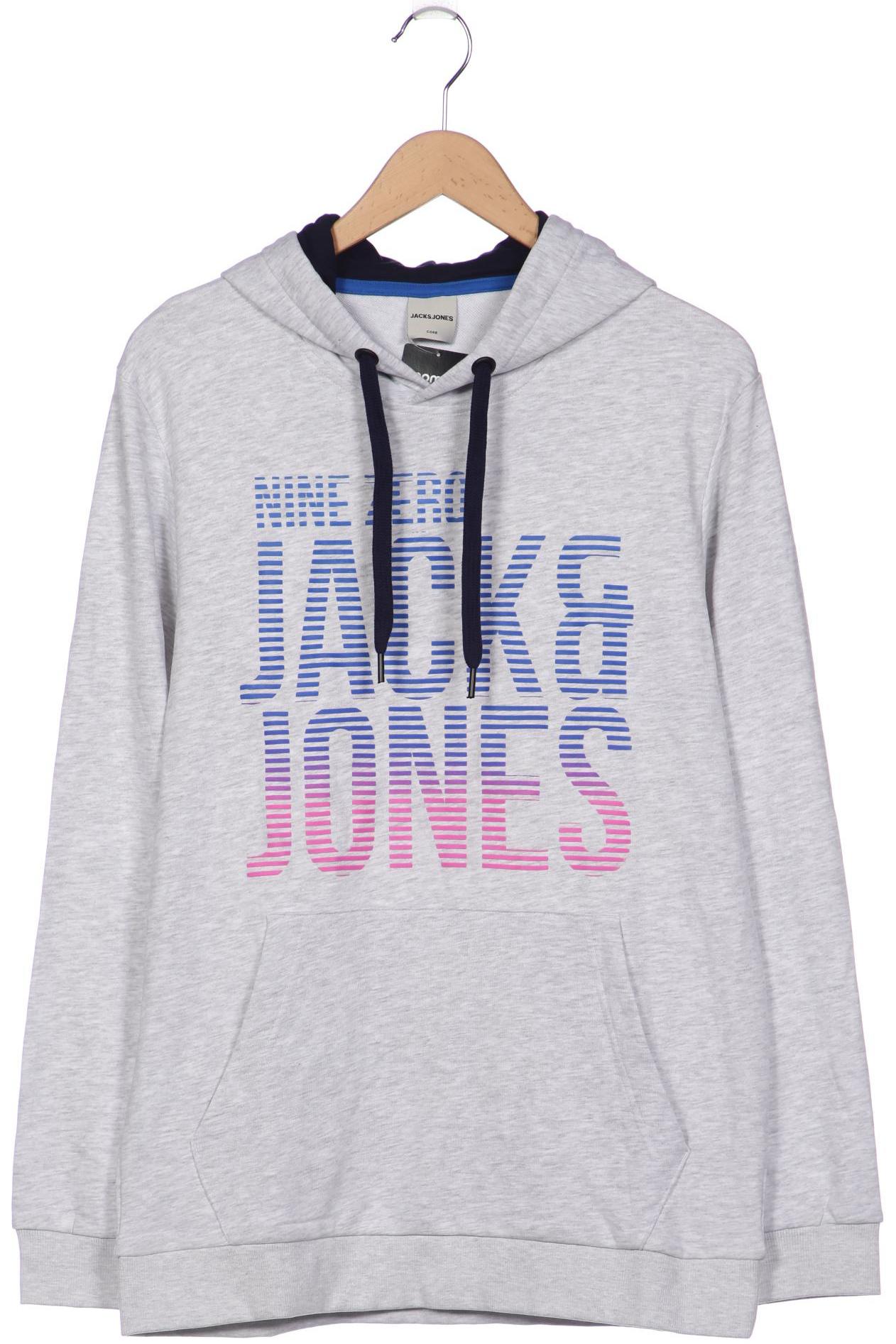 

JACK & JONES Herren Kapuzenpullover, grau