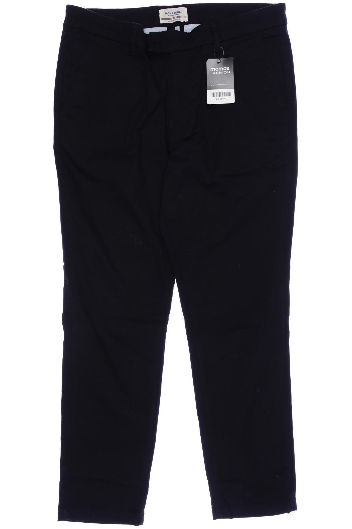 

Jack & Jones Herren Stoffhose, schwarz, Gr. 33