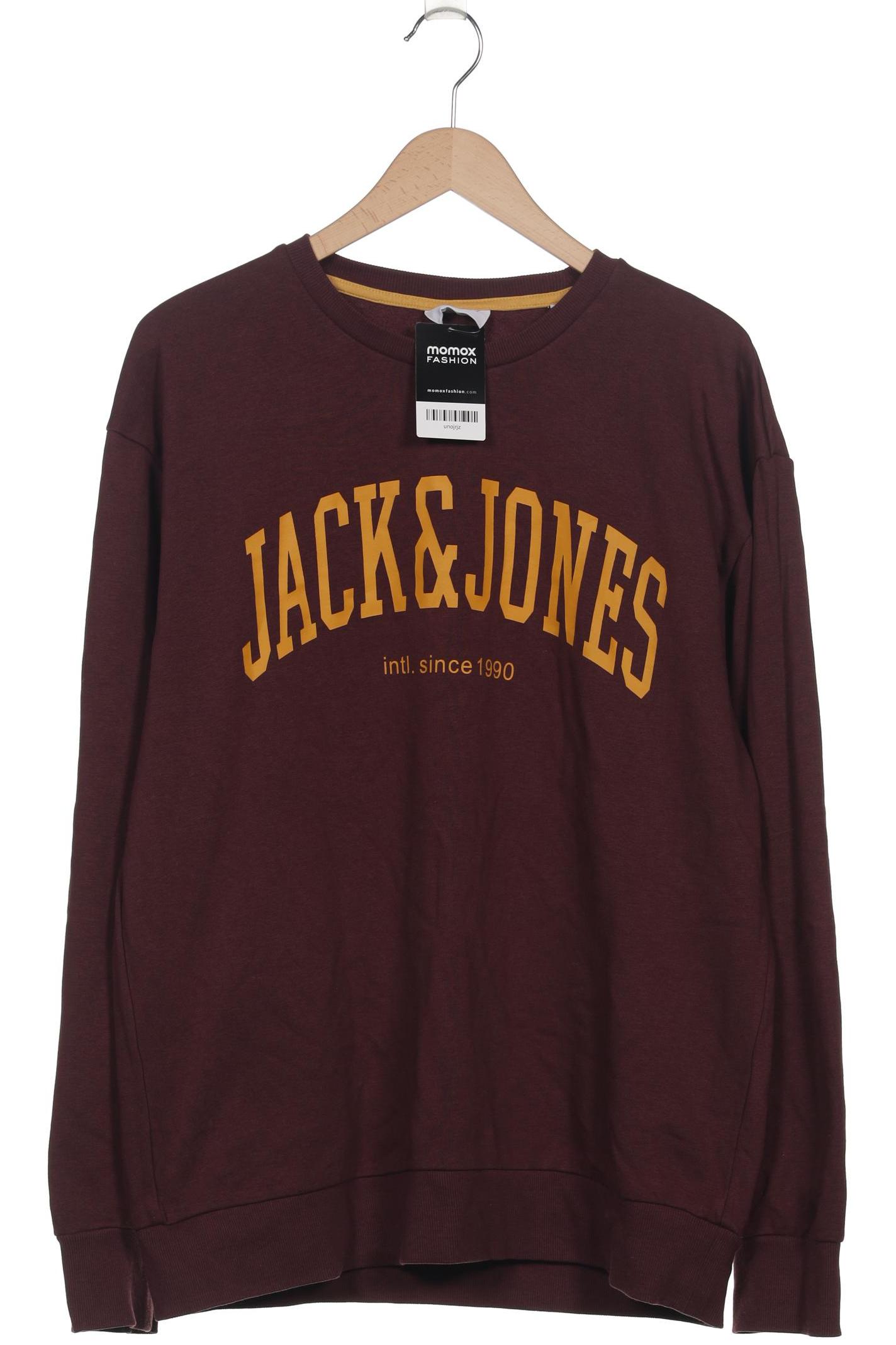 

Jack & Jones Herren Sweatshirt, bordeaux, Gr. 54