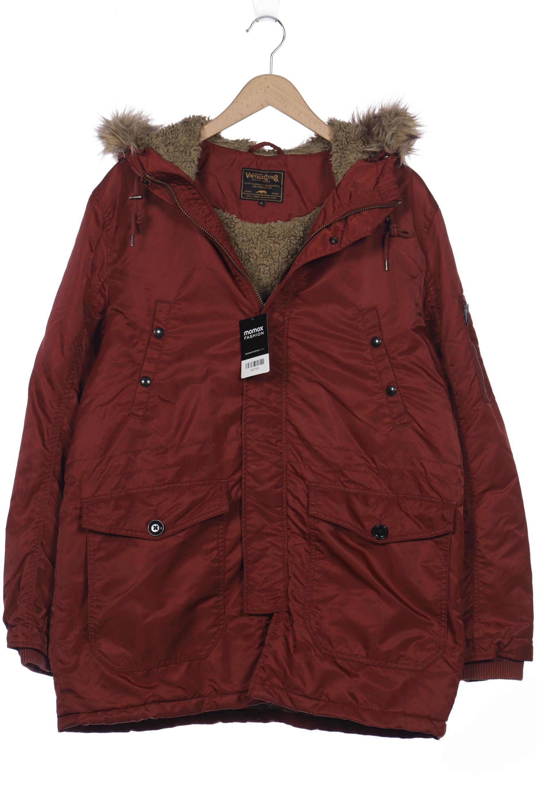 

JACK & JONES Herren Mantel, bordeaux