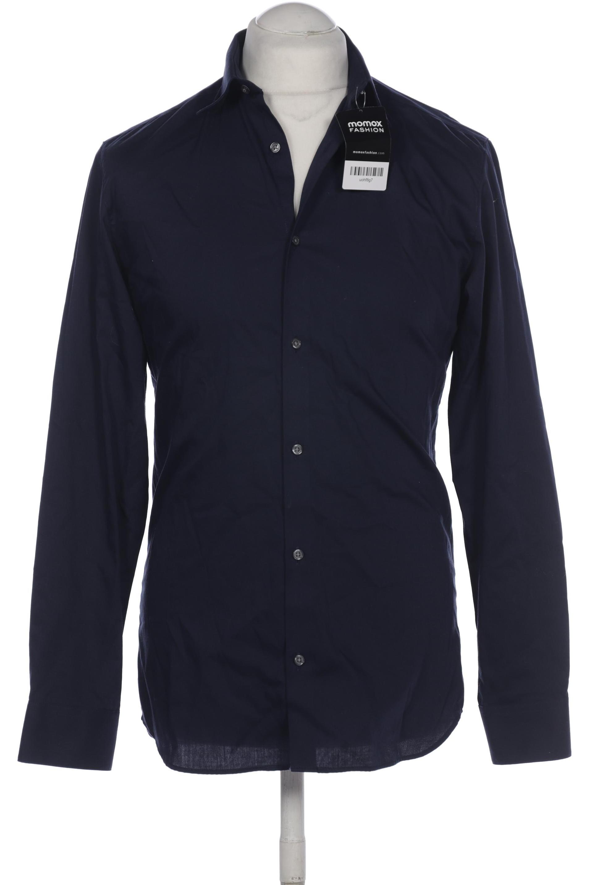 

Jack & Jones Herren Hemd, marineblau, Gr. 46