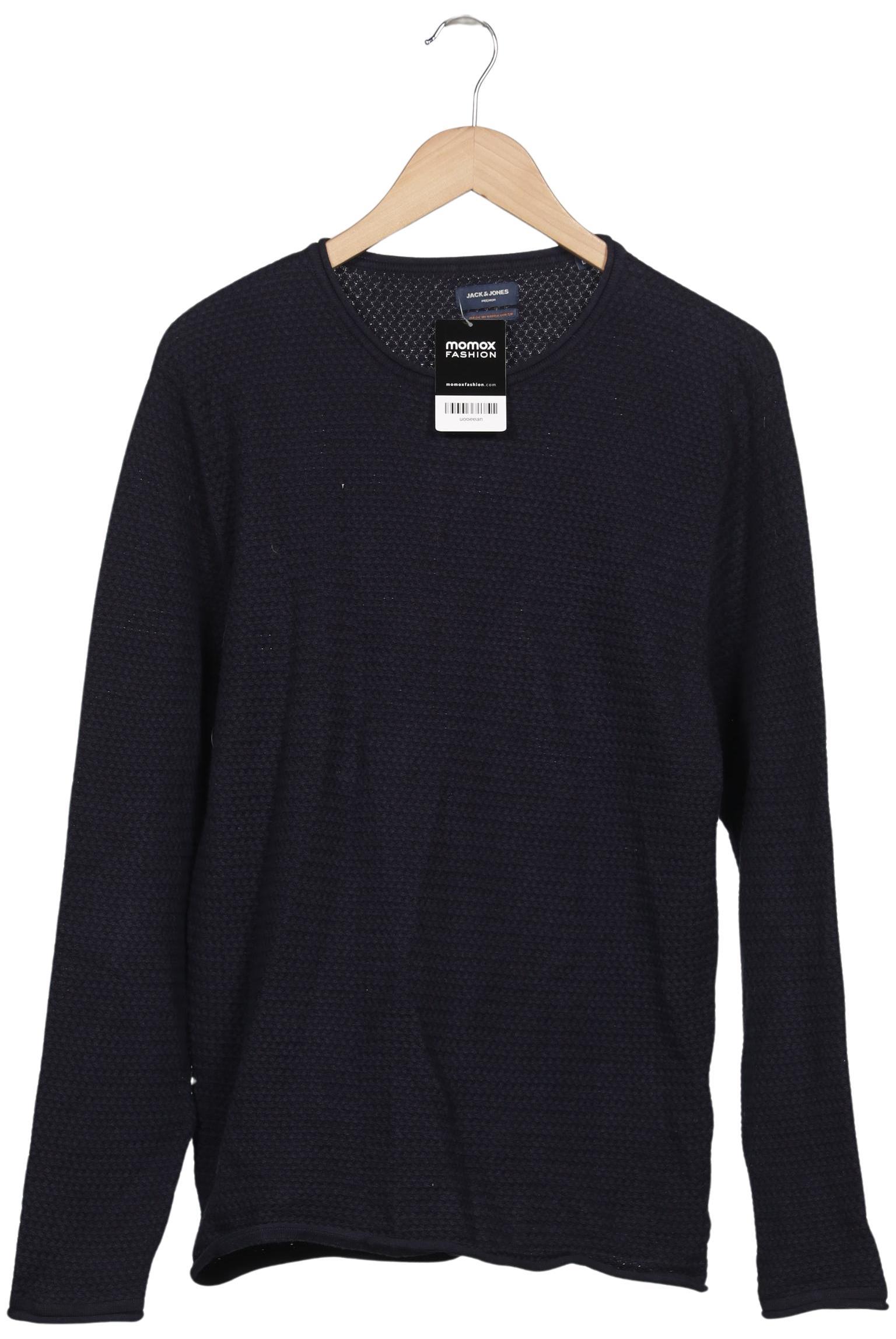 Thumbnail - Jack &amp; Jones Herren Pullover, marineblau, Gr. 52