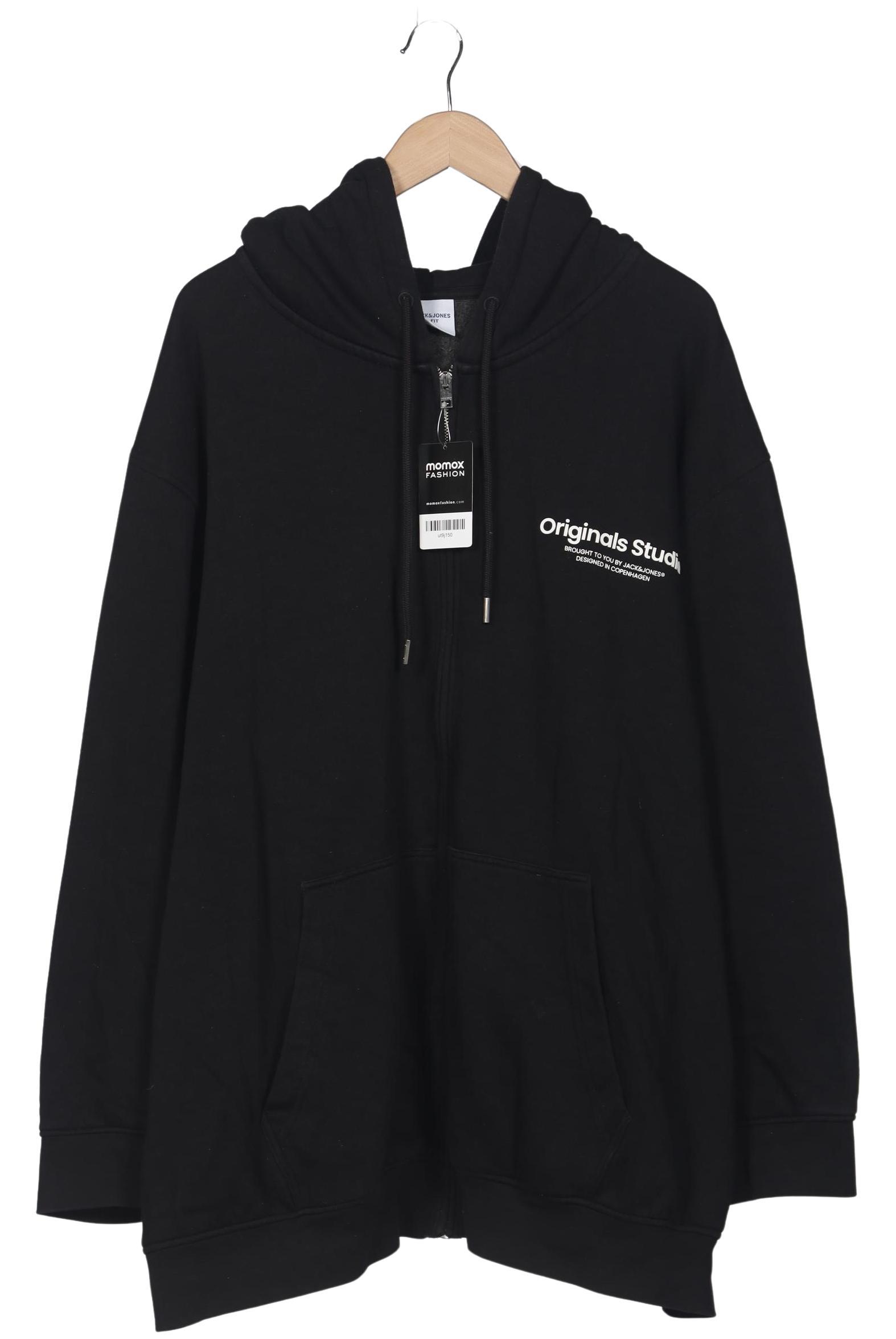 

Jack & Jones Herren Kapuzenpullover, schwarz, Gr. 62