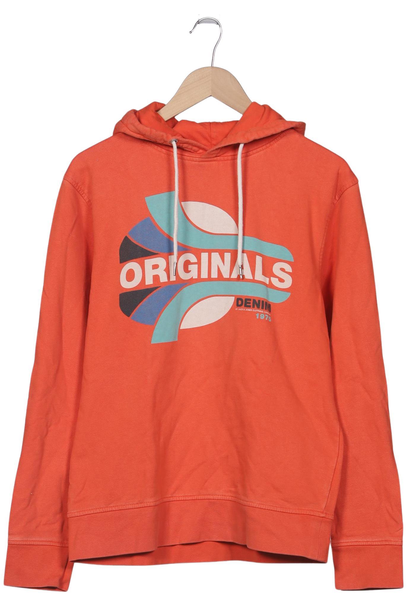 Thumbnail - Jack &amp; Jones Herren Kapuzenpullover, orange, Gr. 52
