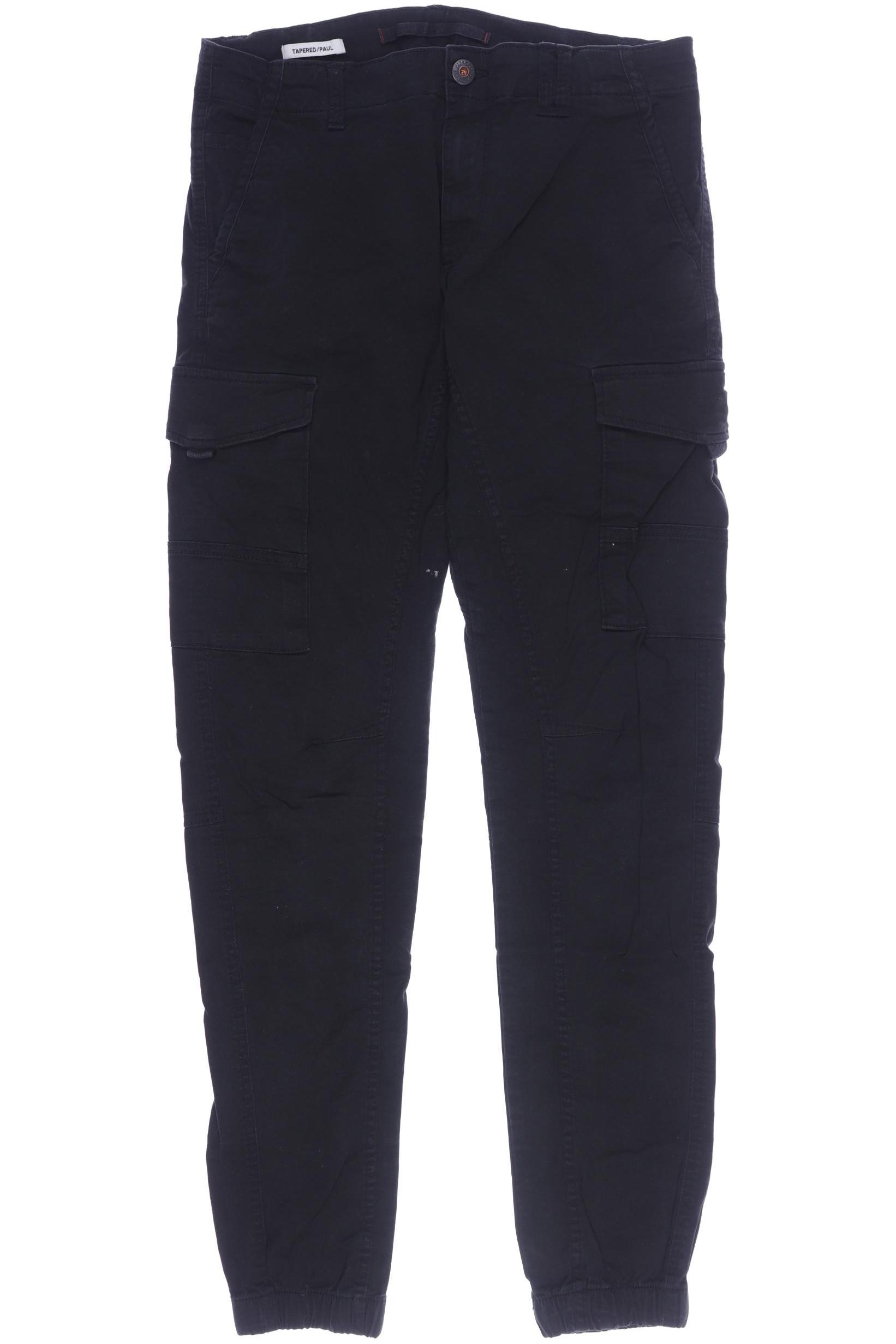 

JACK & JONES Herren Stoffhose, schwarz