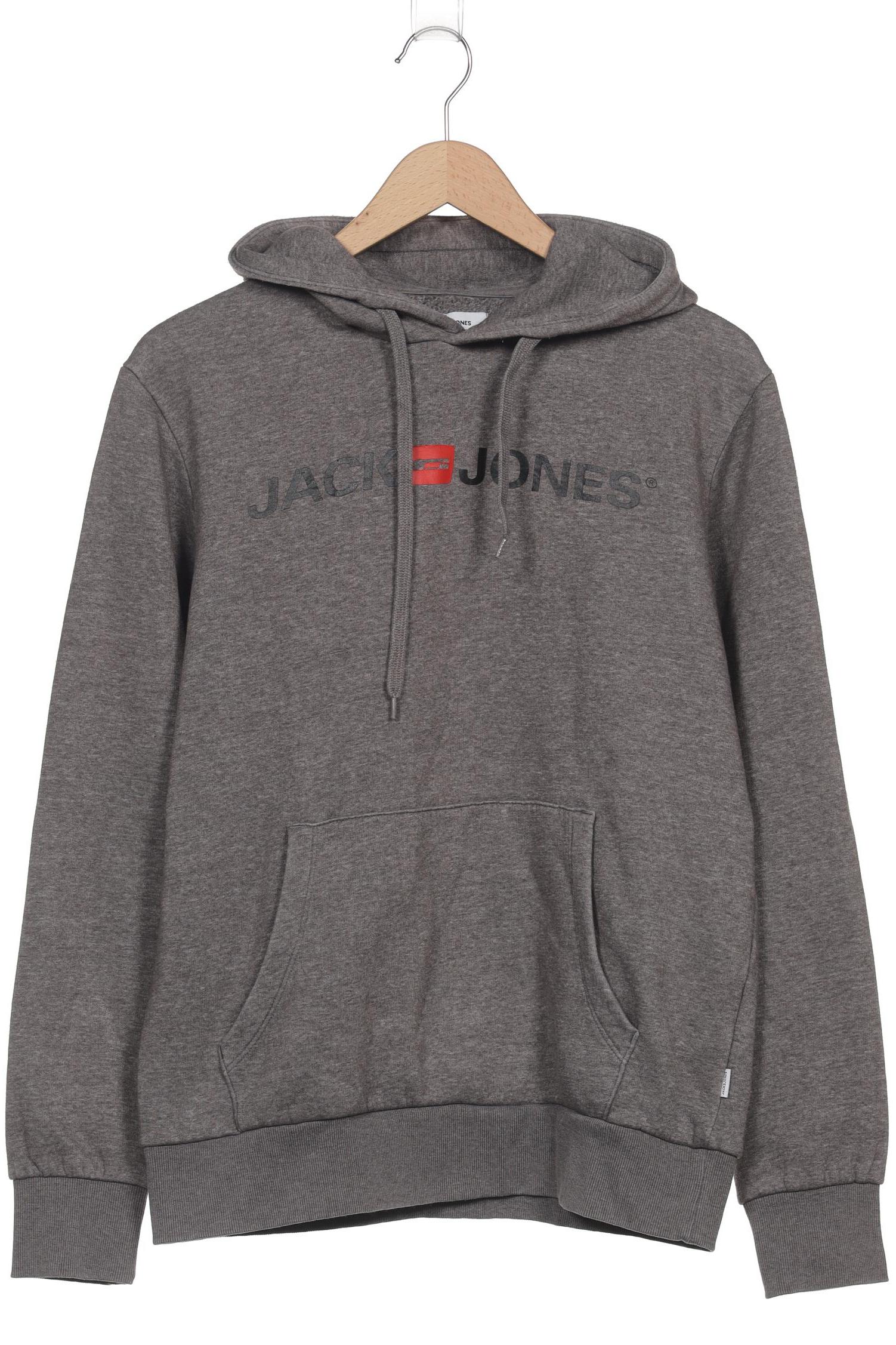 

Jack & Jones Herren Kapuzenpullover, grau, Gr. 48