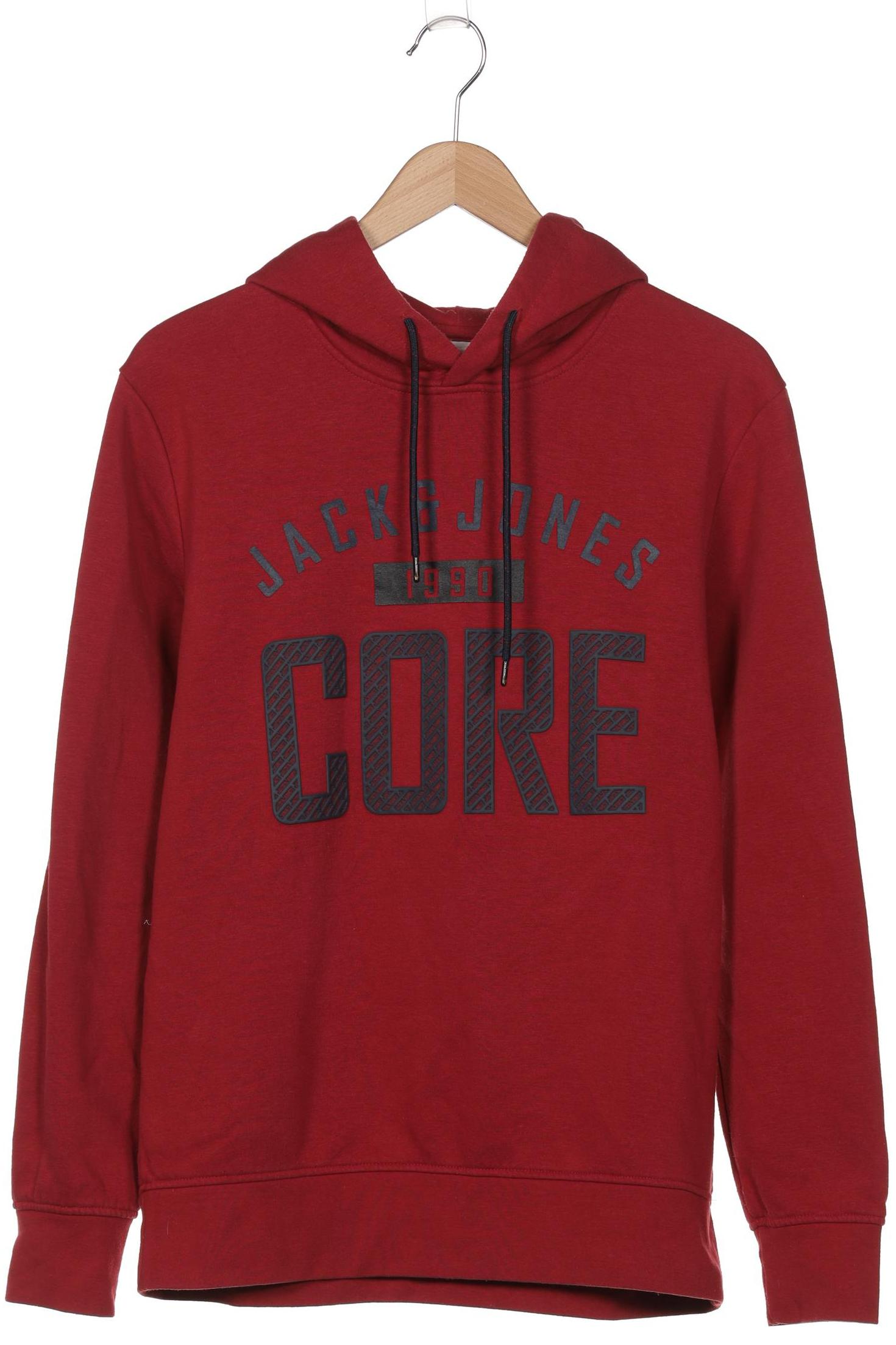 

Jack & Jones Herren Kapuzenpullover, rot, Gr. 52